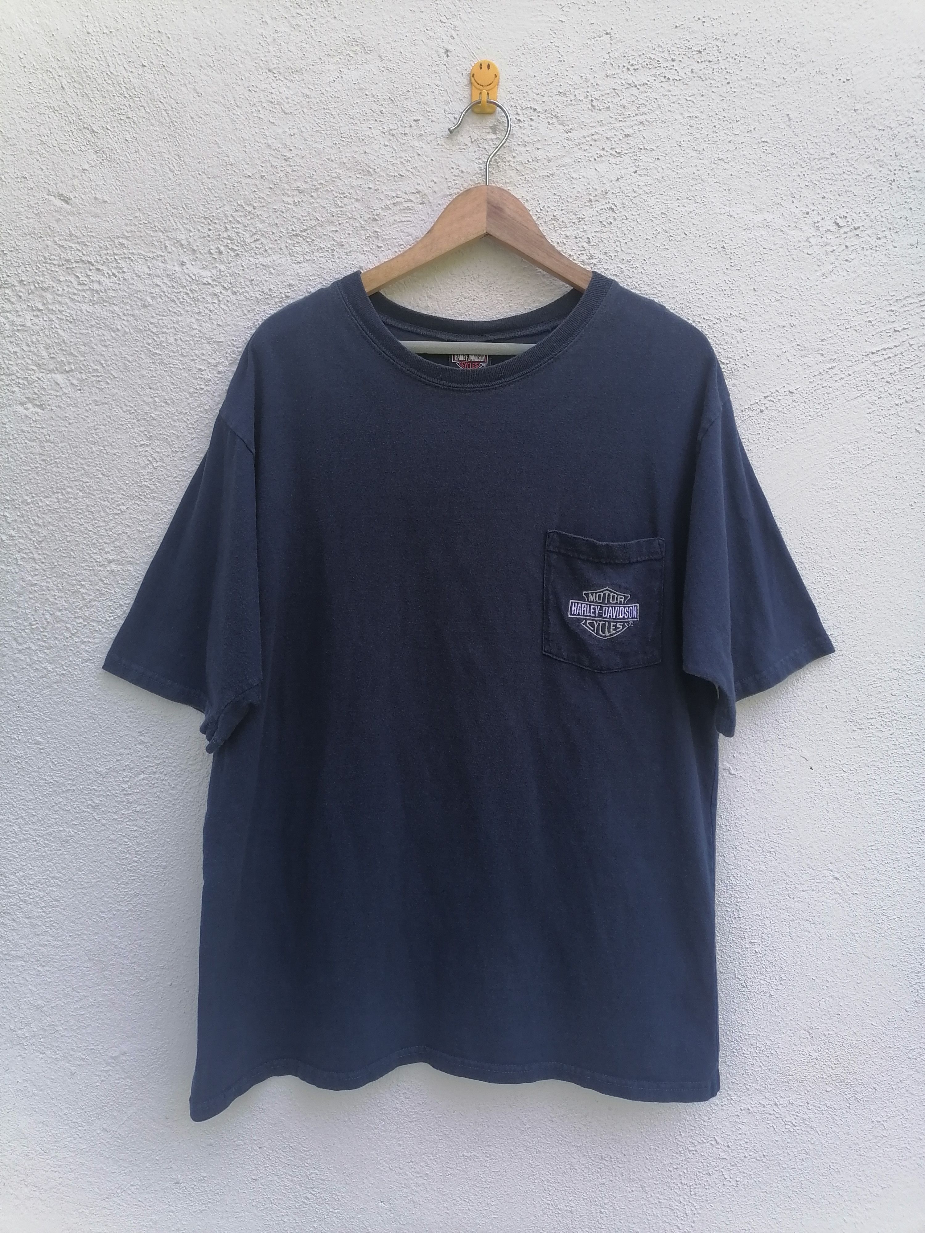 Harley Davidson × Vintage Vintage Harley Davidson Motorcycle Pocket T Size US L / EU 52-54 / 3 - 2 Thumbnail