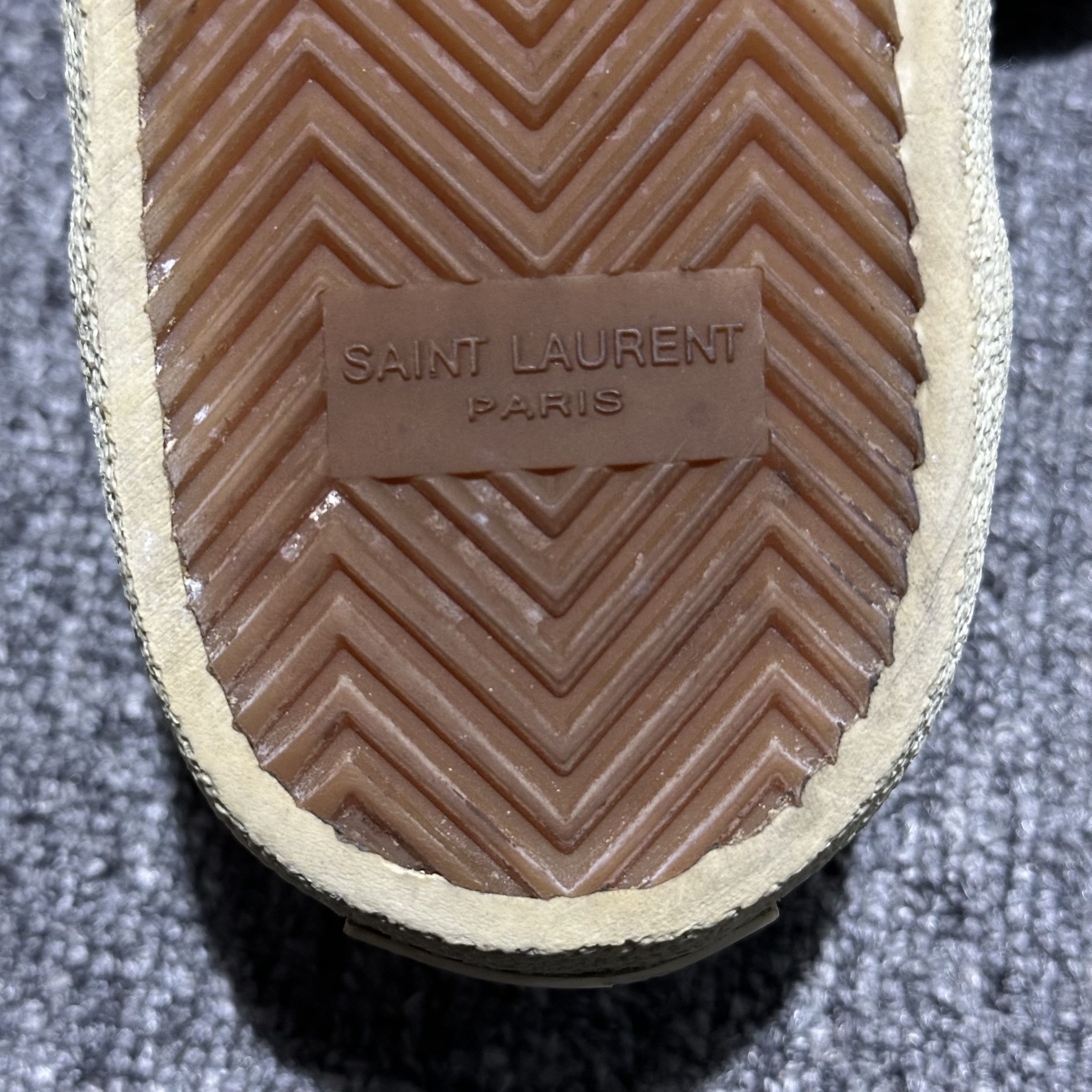Saint Laurent Paris Saint Laurent Babycat Skate Slip On Shoes Size US 7 / EU 40 - 9 Thumbnail