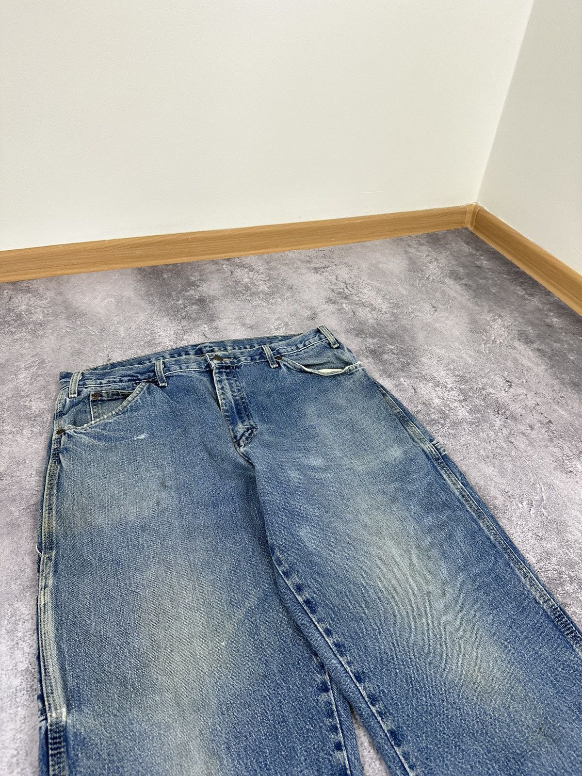 Dickies Vintage Dickies Stone Washed Carpenter USA Baggy Work Pants Size US 36 / EU 52 - 11 Thumbnail