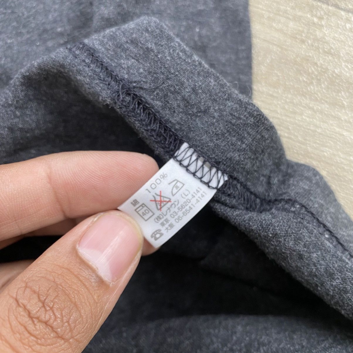 Yohji Yamamoto Sacsny Y'saccs By Yohji Yamamoto Plain Small Logo Tee Size US M / EU 48-50 / 2 - 7 Thumbnail