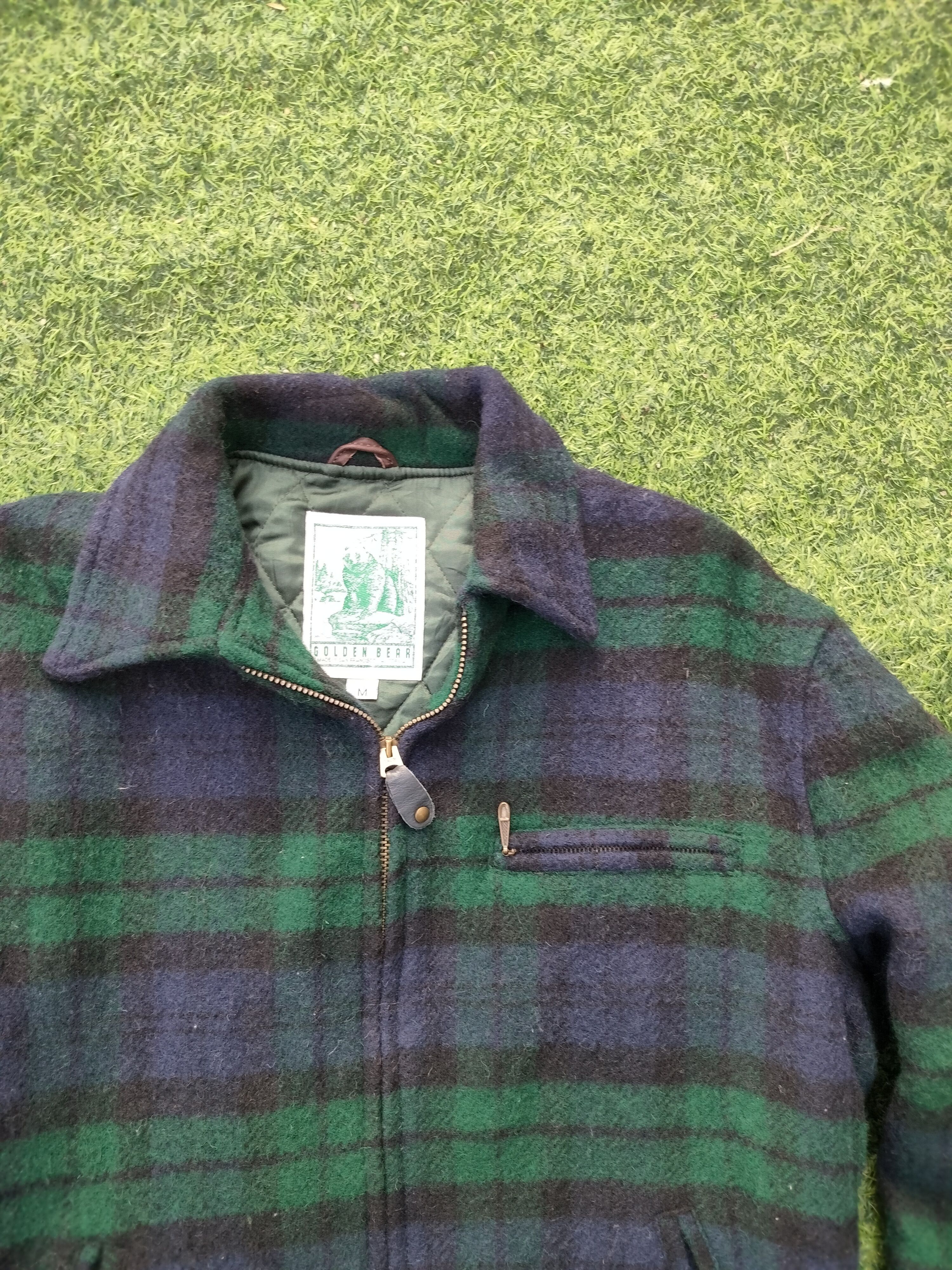 Golden Bear VINTAGE GOLDEN BEAR WOOL ZIPPER JACKET Size US M / EU 48-50 / 2 - 5 Thumbnail