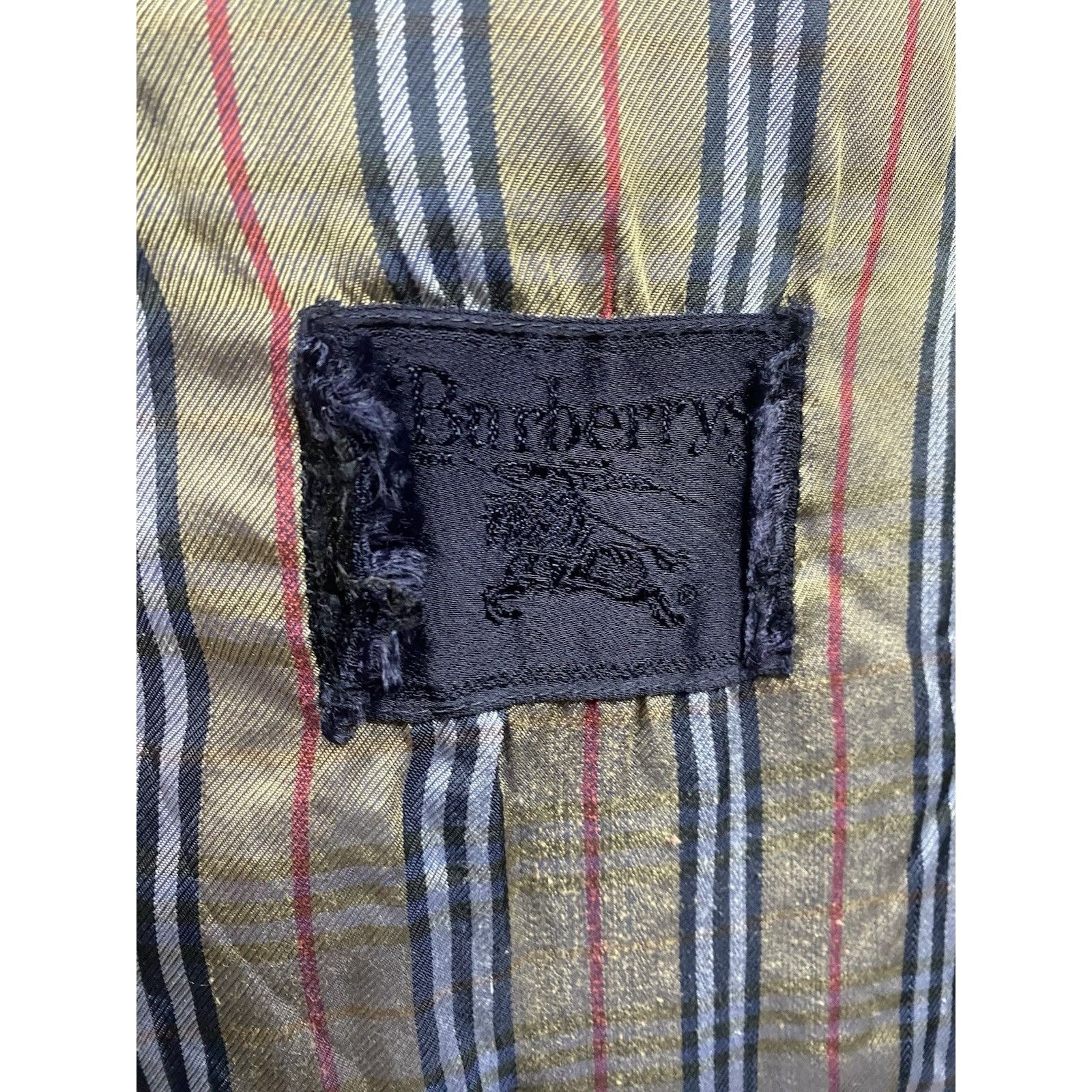 Burberry Burberry Nova Check Lining Vintage Women's Blue Quilted Jack Size XL / US 12-14 / IT 48-50 - 13 Thumbnail