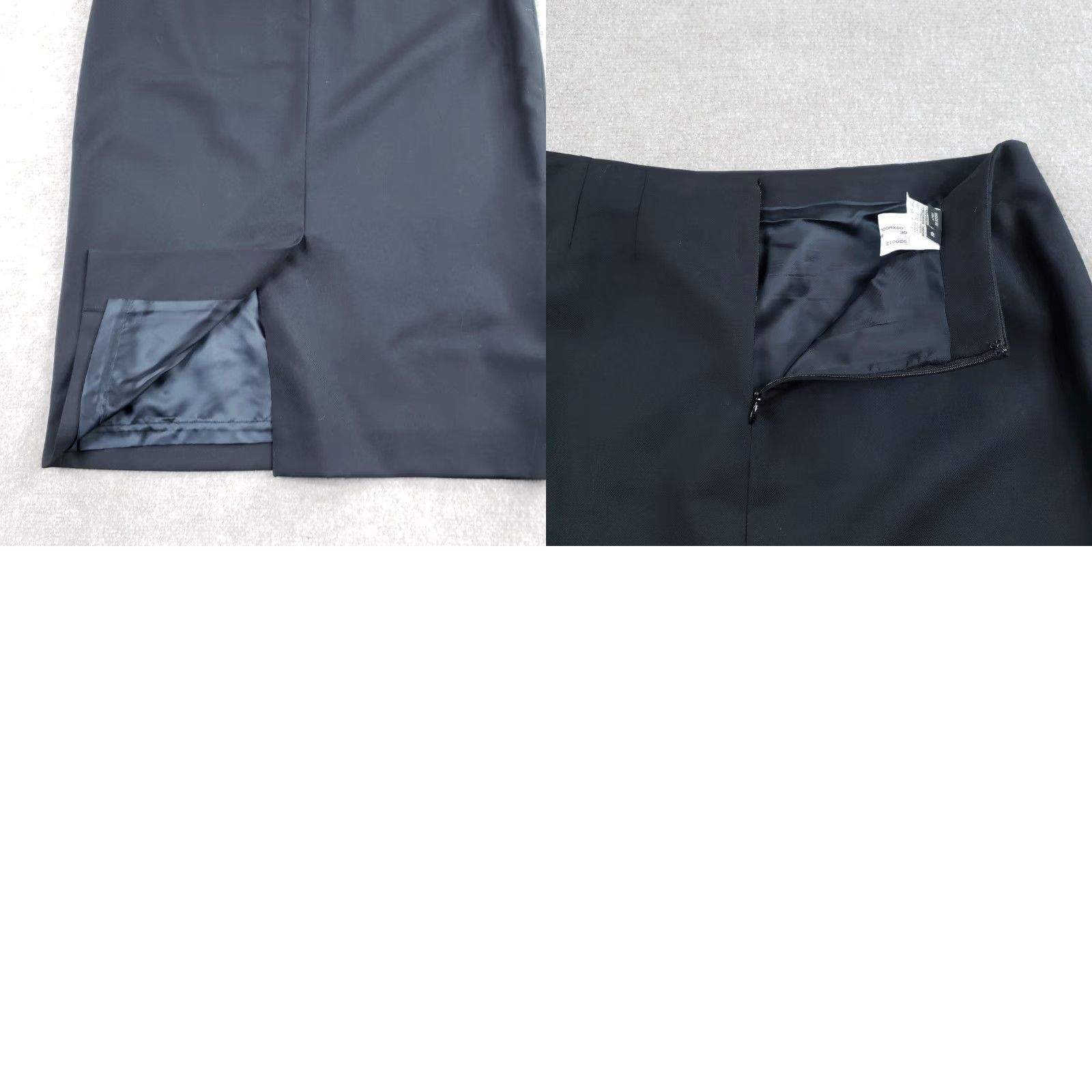 Margaret Howell Margaret Howell Skirt 46 Black Wool Pencil Lined Made In Italy Career Womens Size 32" / US 10 / IT 46 - 9 Thumbnail