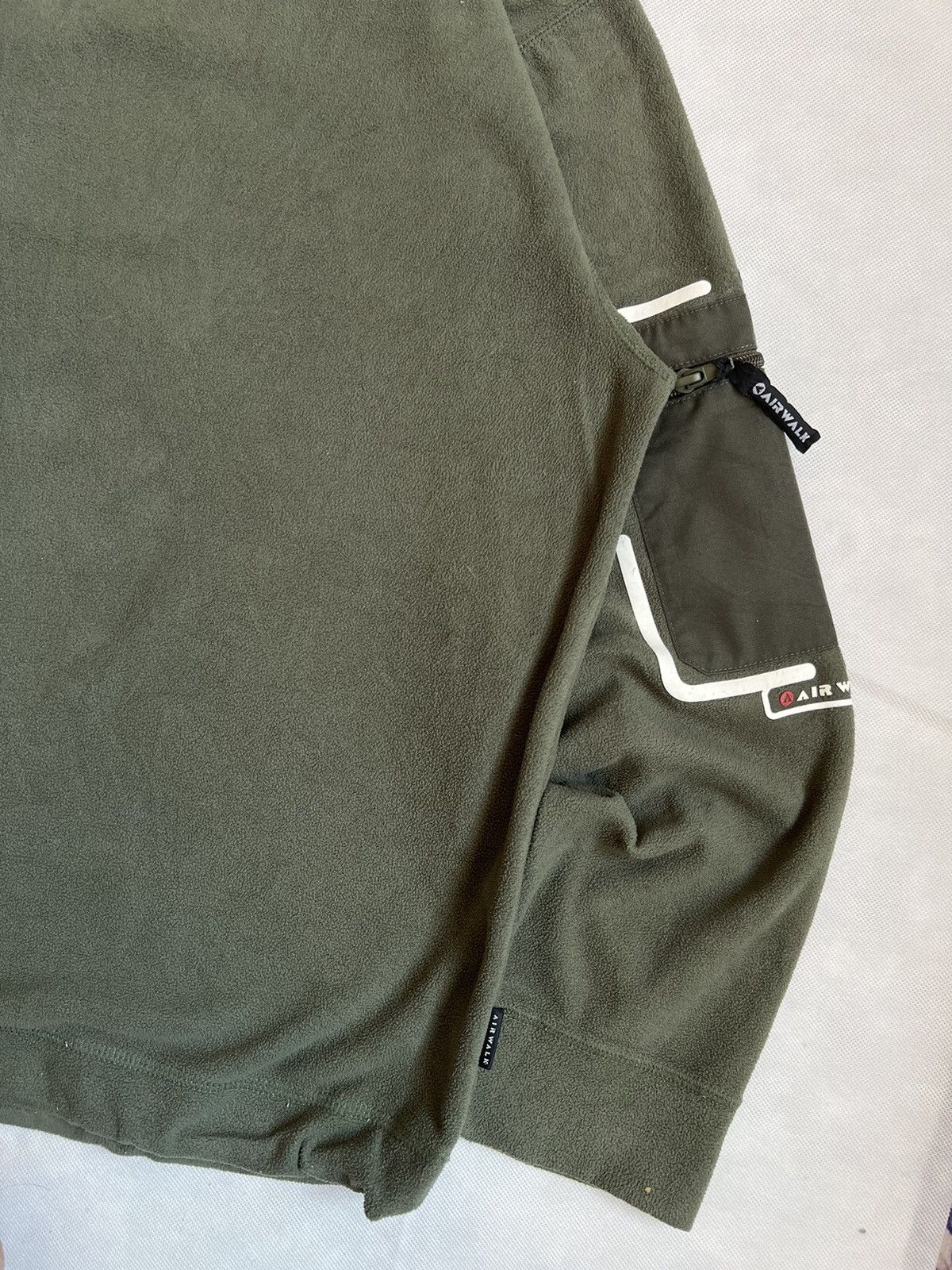 Airwalk Airwalk Japan Green Fleece Sweater Size US L / EU 52-54 / 3 - 7 Thumbnail