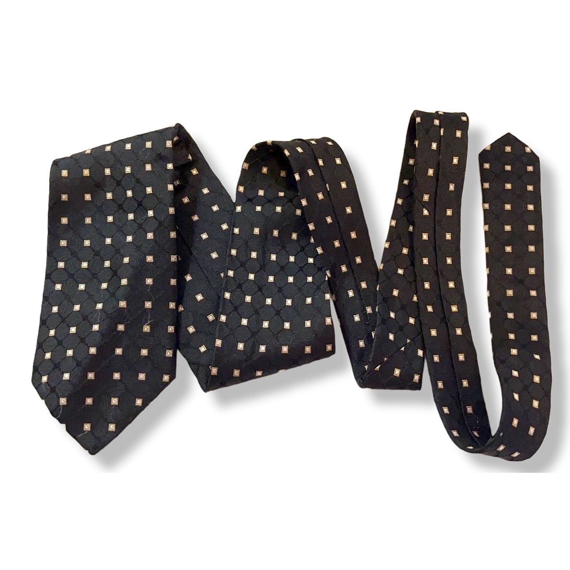 Saks Fifth Avenue Saks Fifth Avenue Silk Neck Tie ~ Black ~ Size ONE SIZE - 3 Thumbnail