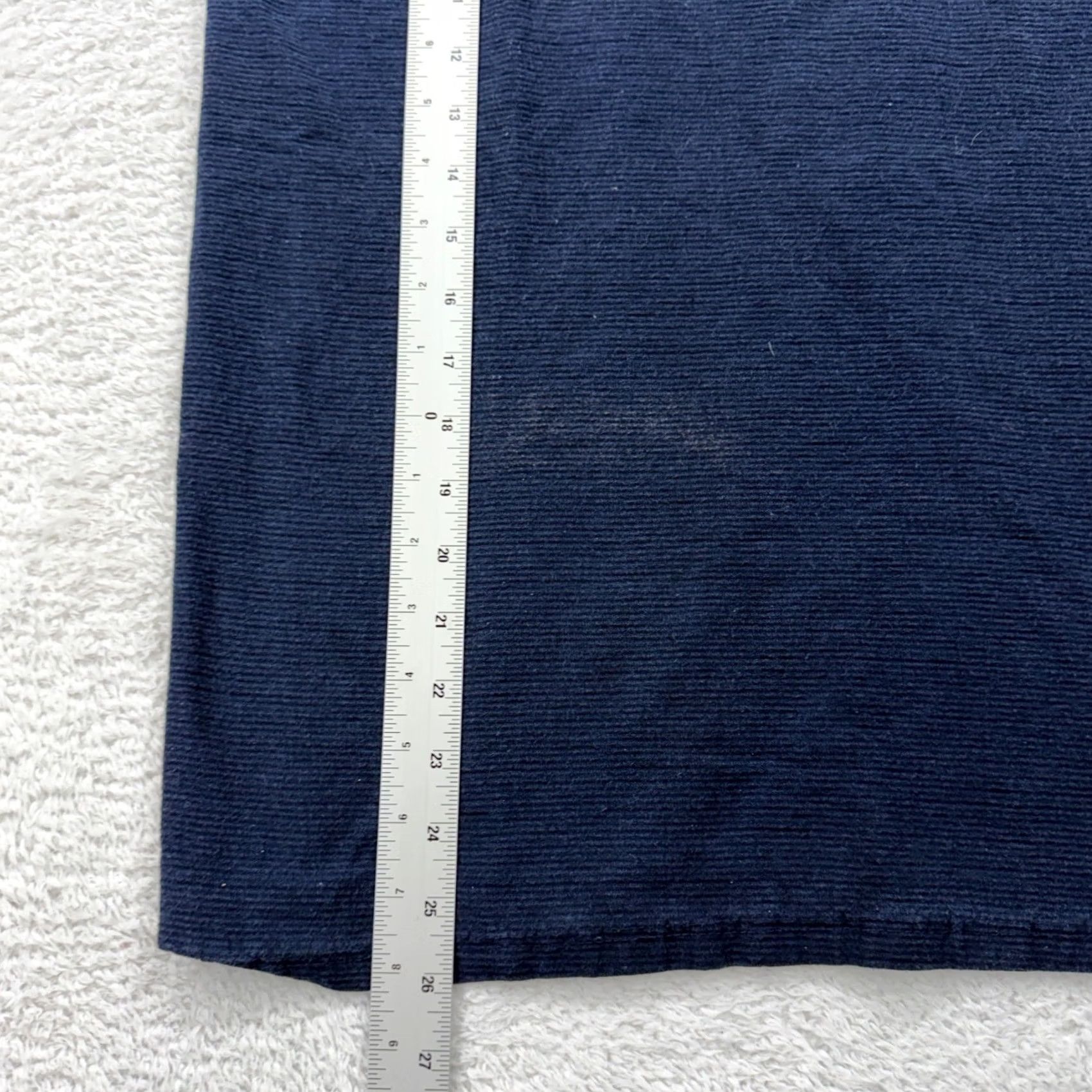 Vintage VINTAGE Cal Cru T-Shirt Navy Blue Ribbed Charleston South Carolina Embroidered Crest Short Sleeve Men M Regular Crew Neck USA 90s Coastal Navy Mens Size US M / EU 48-50 / 2 - 5 Thumbnail