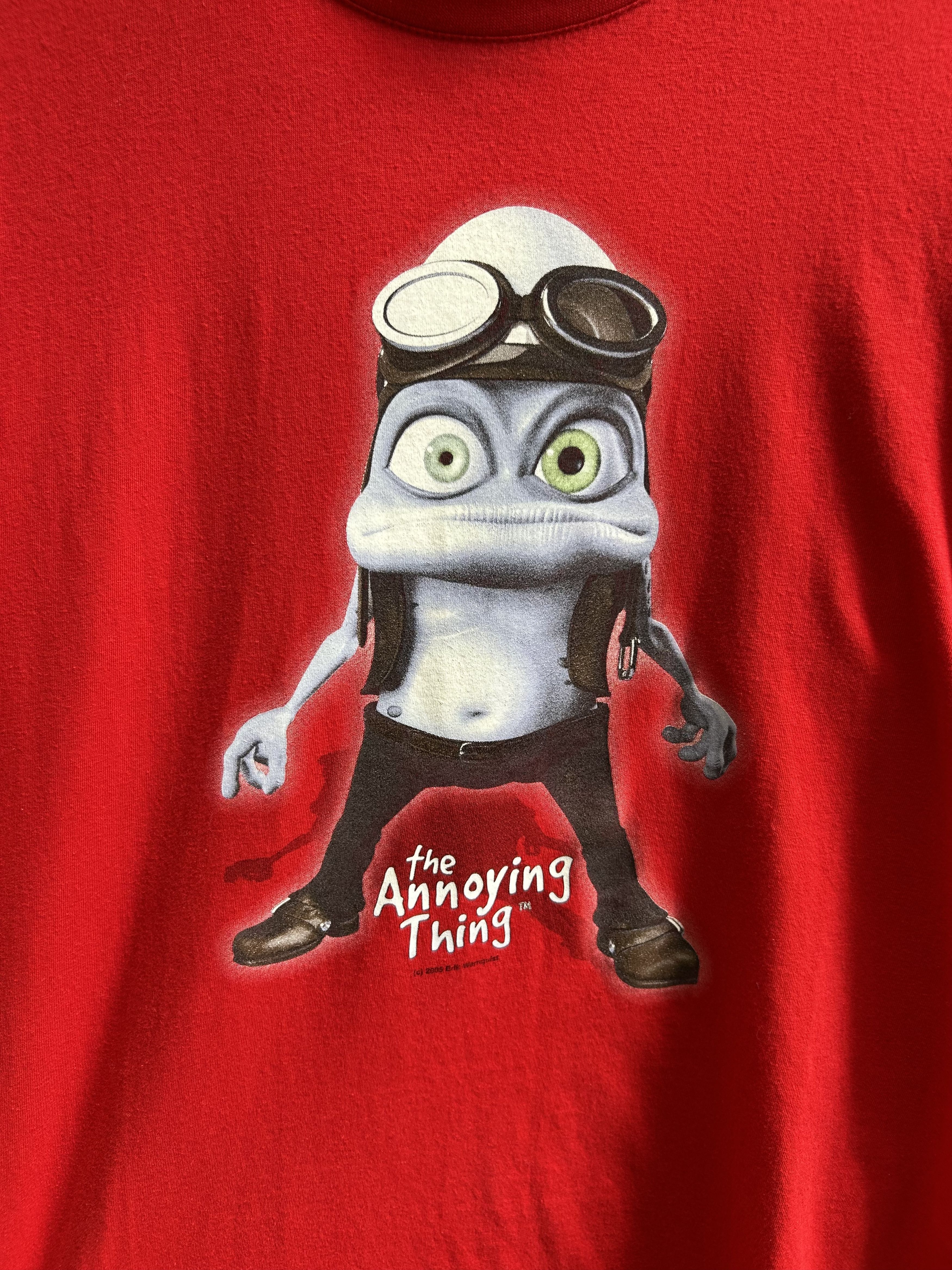 Band Tees Vintage 2005 Crazy Frog The Annoying Thing Music T-shirt Size US M / EU 48-50 / 2 - 3 Thumbnail