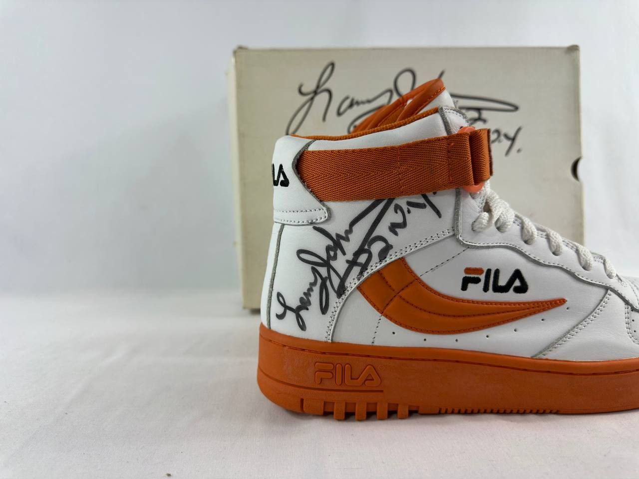 Fila FILA Packer Shoes FX-100 4-Point Play #40/100 Larry Johnson Size US 9 / EU 42 - 2 Thumbnail