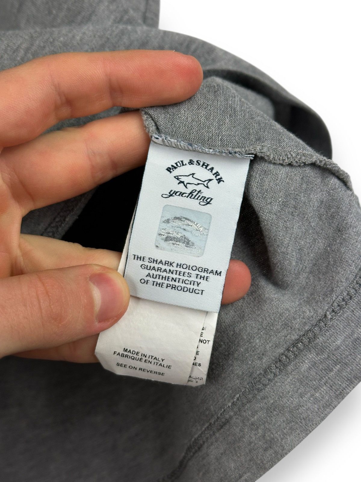 Designer × Paul & Shark Paul & Shark Yachting Big Logo T-Shirt Size US S / EU 44-46 / 1 - 7 Thumbnail