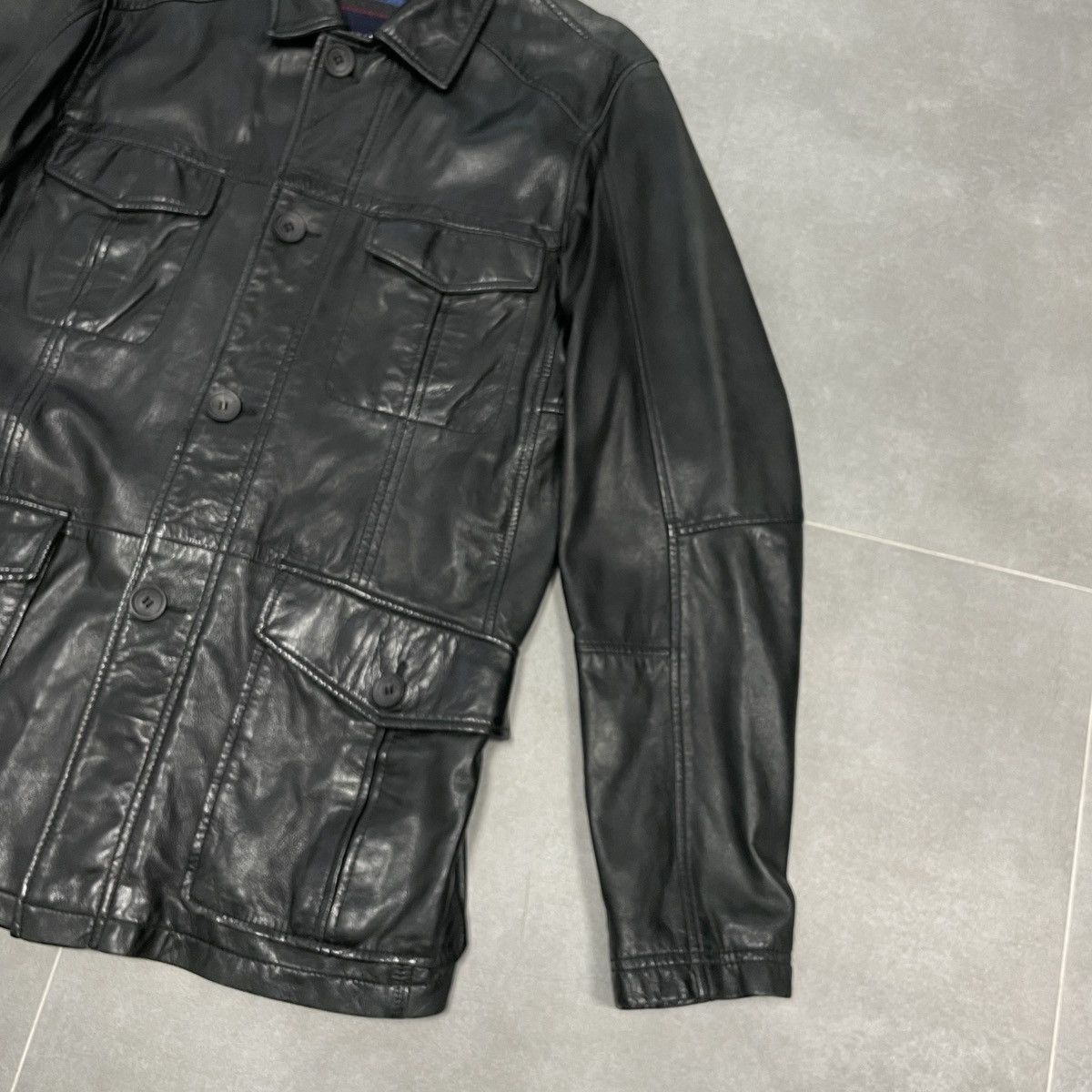 Tommy Hilfiger Tommy Hilfiger Goat Leather Jacket Size 46 Size US S / EU 44-46 / 1 - 8 Thumbnail