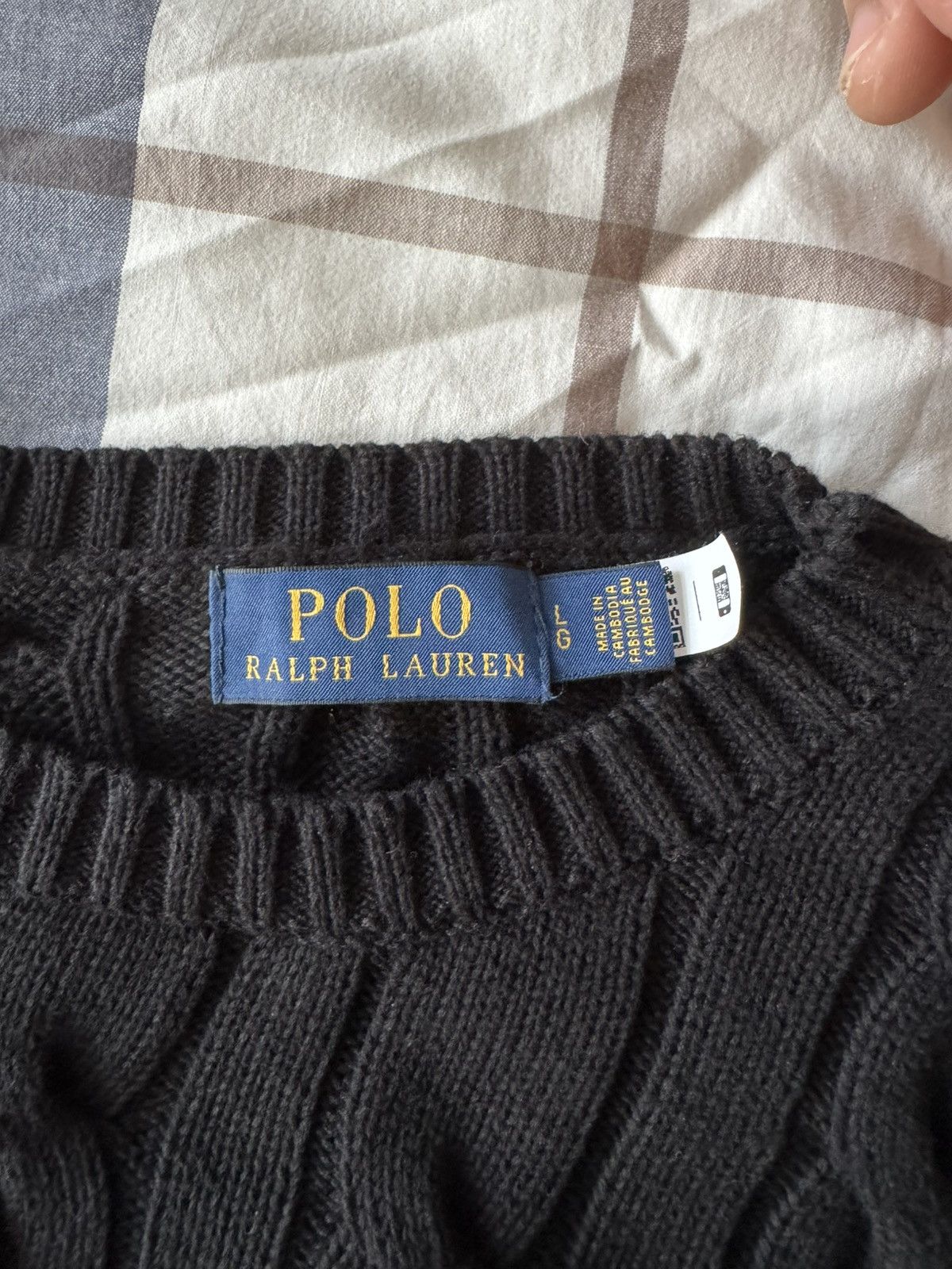 Polo Ralph Lauren Polo Ralph Lauren cable-knit sweater Size US L / EU 52-54 / 3 - 3 Thumbnail