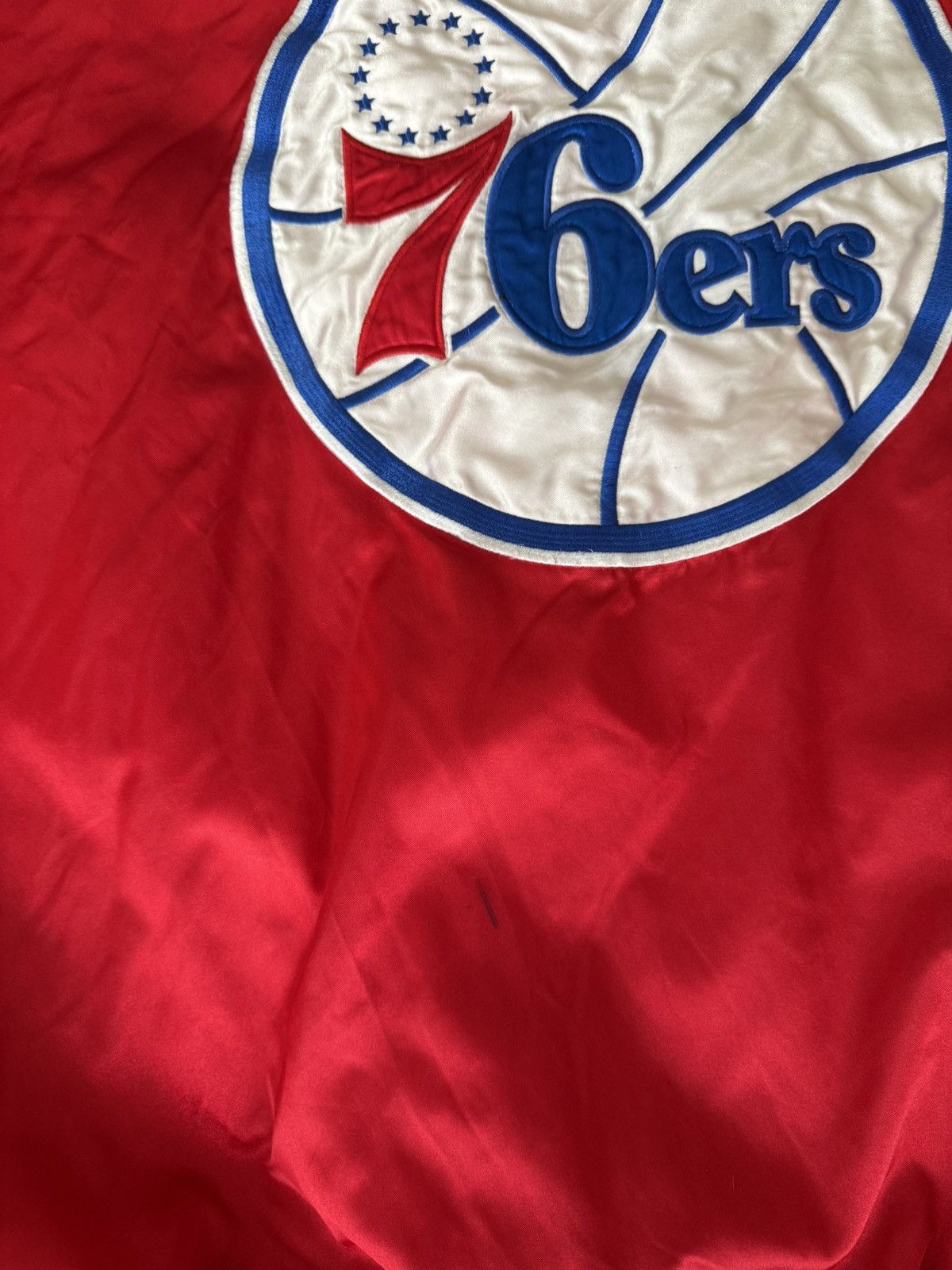 Mitchell & Ness Vintage Hardwood Classics Philadelphia 76ers sixers jacket Size US XL / EU 56 / 4 - 9 Thumbnail