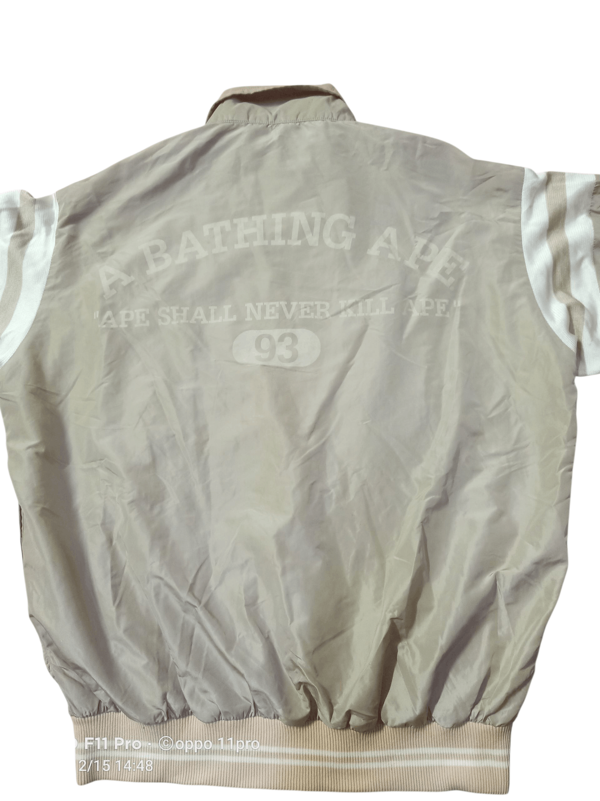 Bape Ape By Bathing Ape 90s Bombers Jacket Men Raglan 🌟 Size US M / EU 48-50 / 2 - 12 Thumbnail