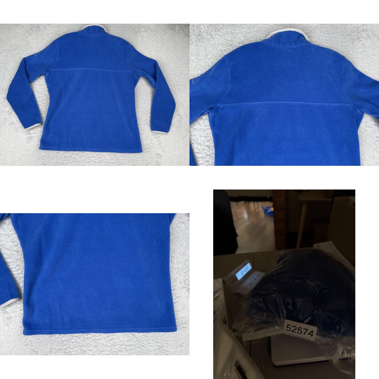 Vintage Columbia Sweater Womens Large Blue Quarter Snap Fleece Pullover Outdoors Size L / US 10 / IT 46 - 9 Thumbnail