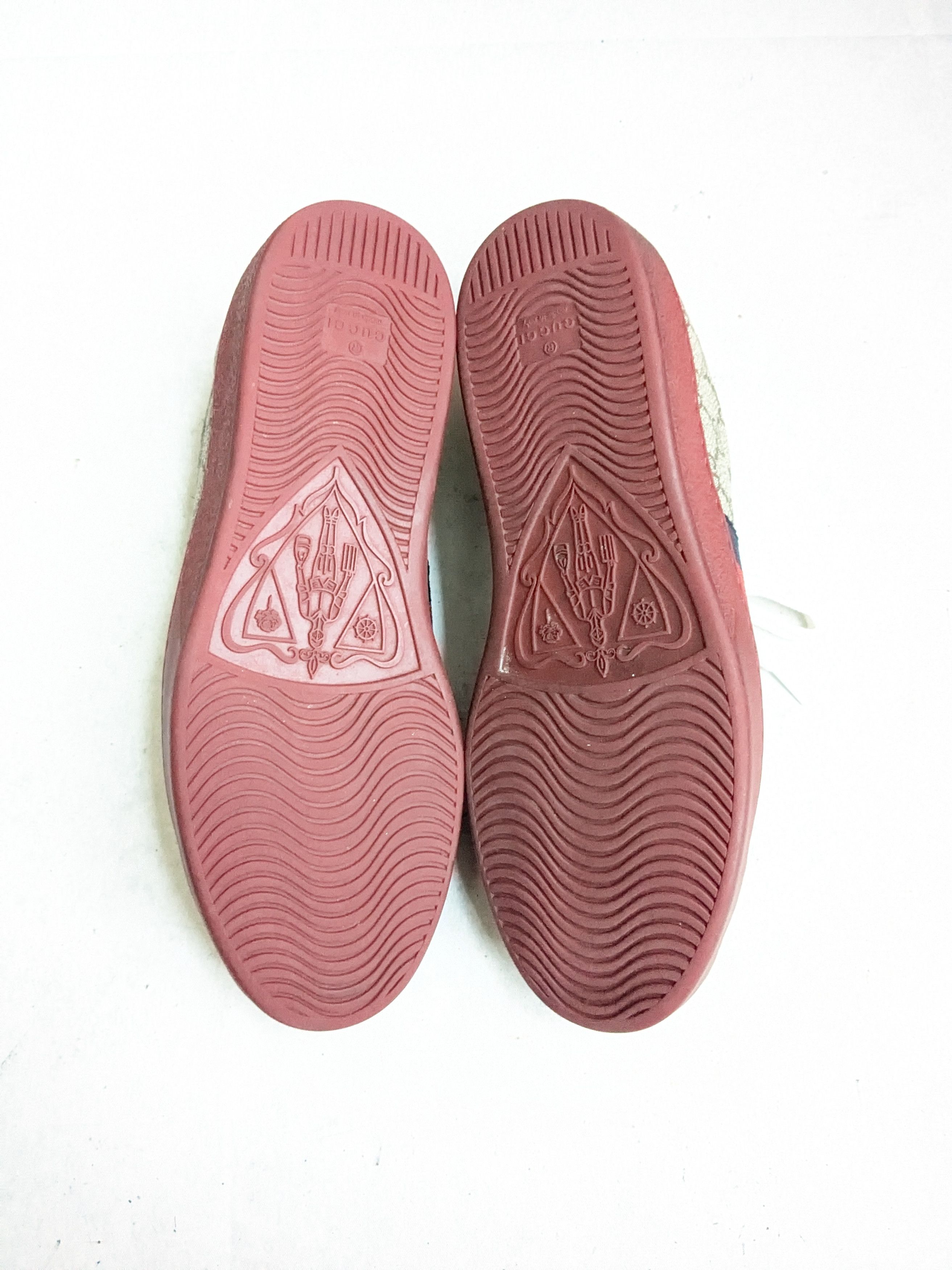 Gucci Gucci Ace Sneakers 9.5 Monogram Supreme Canvas Logo Size US 9.5 / EU 42-43 - 15 Thumbnail