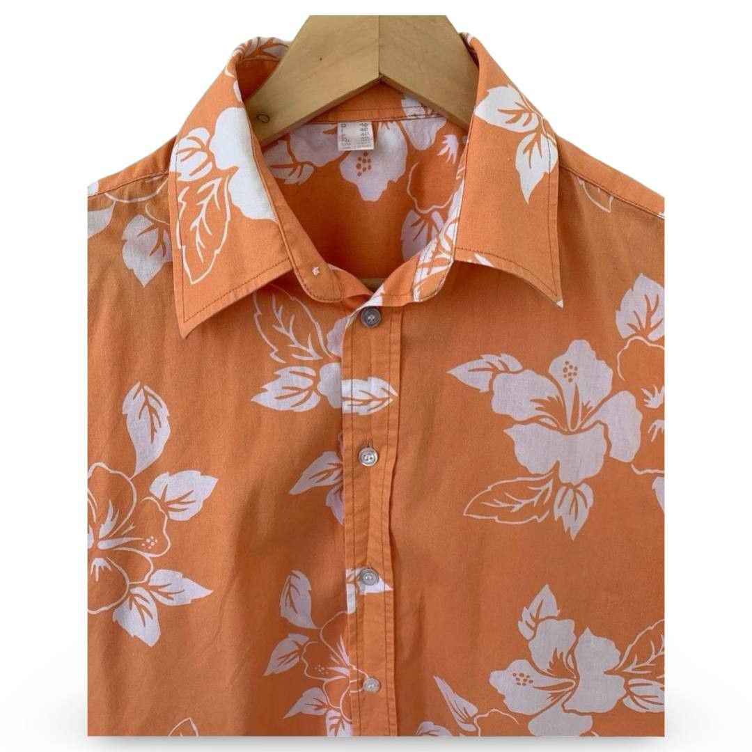 Vintage VTG hawaiian shirt #486 Size US M / EU 48-50 / 2 - 2 Thumbnail