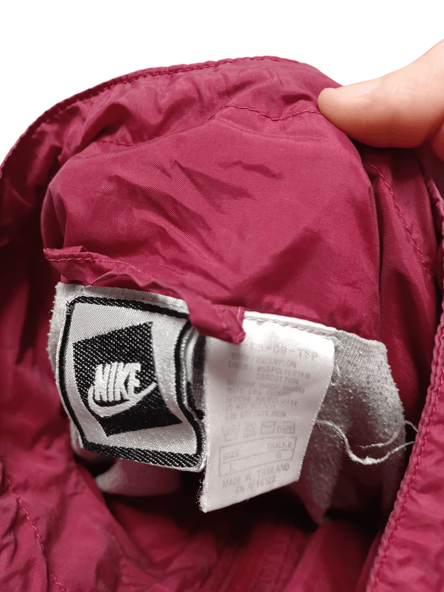 Nike NIKE VINTAGE 90S NYLON DRILL Y2K LIGHT JACKET SOCCER Size US L / EU 52-54 / 3 - 4 Thumbnail