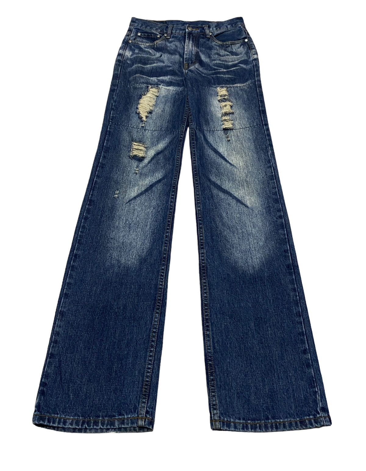 If Six Was Nine Rare Design Vintage Japanese Brand KoyoRocks Jeans 2000s Size US 30 / EU 46 - 1 Thumbnail