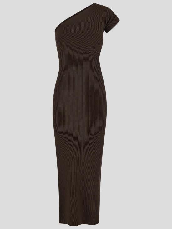 Max Mara MAX MARA Women Mid Skirts 2511321133600 163010 Brown Size L / US 10 / IT 46 - 1 Thumbnail