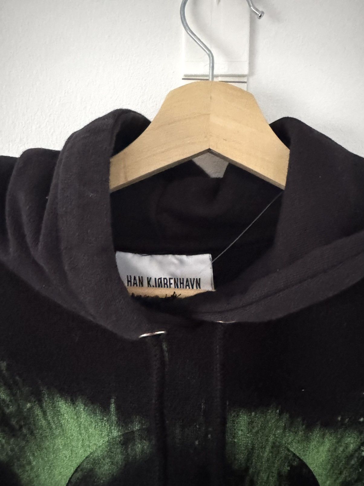 Han Kjobenhavn Han Kjobenhavn black cotton hoodie alien print Y2K M Size US M / EU 48-50 / 2 - 2 Thumbnail