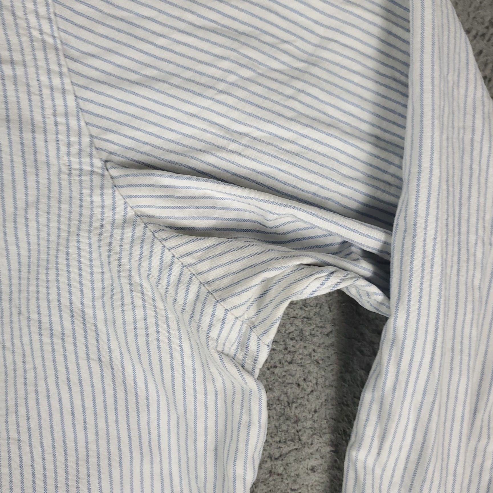 Ralph Lauren Ralph Lauren Button-Up Shirt Mens 2XL Blue Striped Classic Fit Long Sleeve Size US XXL / EU 58 / 5 - 5 Thumbnail