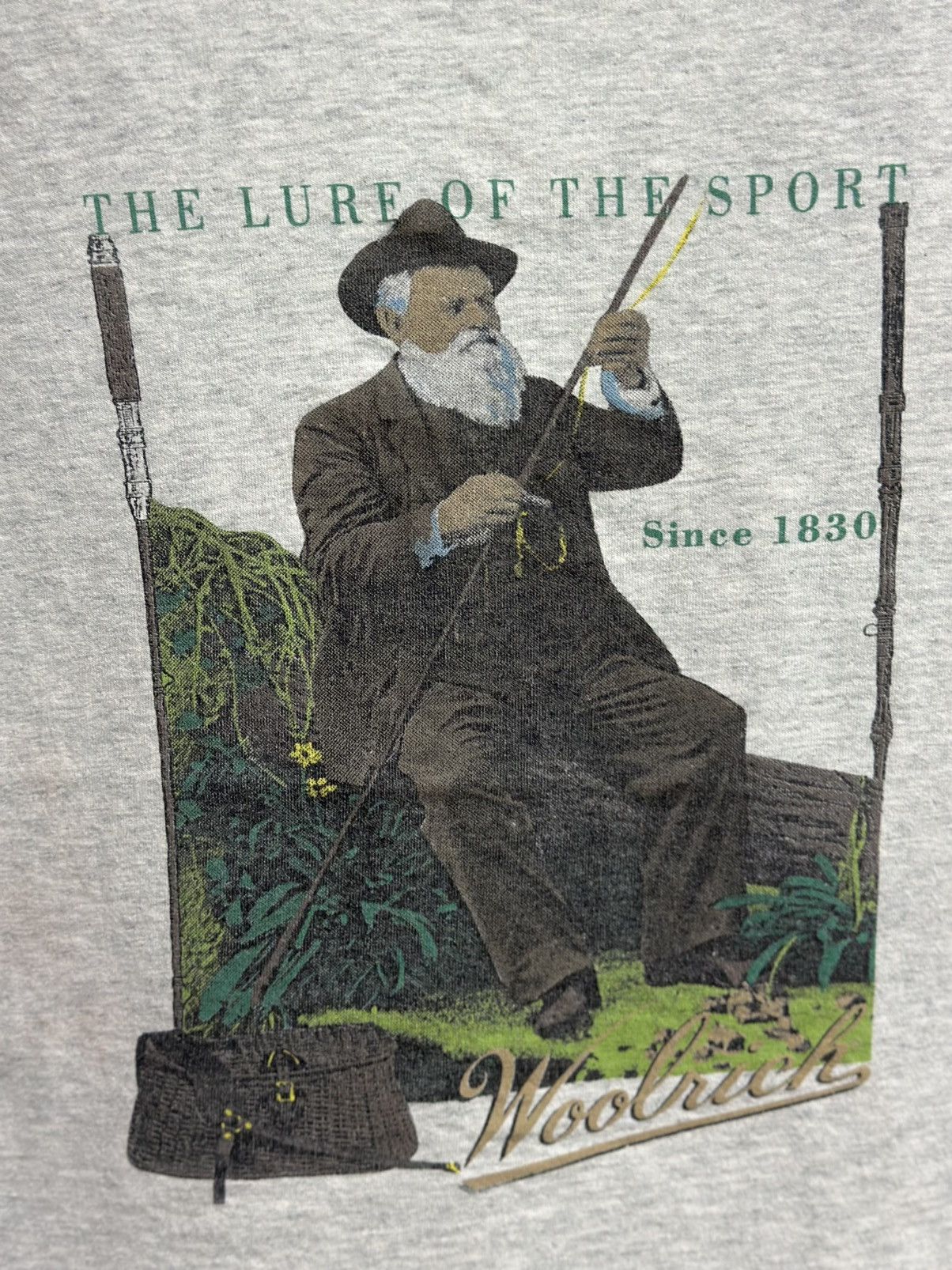 Vintage × Woolrich Woolen Mills Vintage Woolrich The Lurf Of The Sport Faded Tee Size US L / EU 52-54 / 3 - 2 Thumbnail