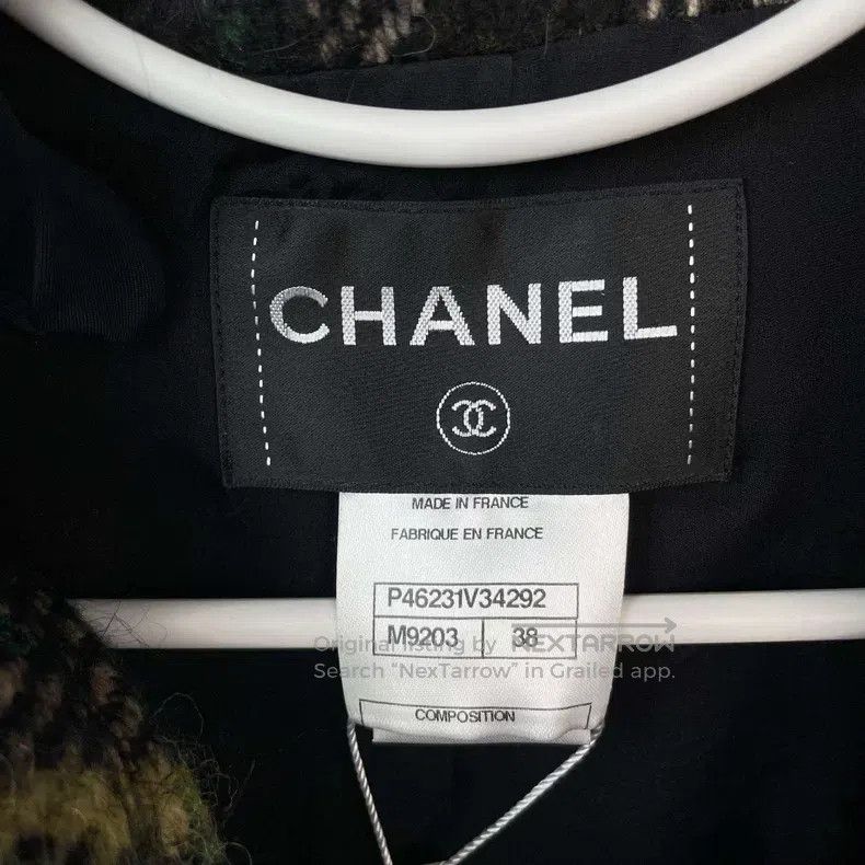 Chanel Chanel Plaid colour-blocked jacket Size XS / US 0-2 / IT 36-38 - 4 Thumbnail