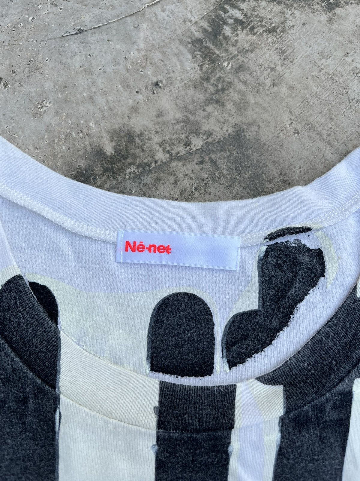 Issey Miyake × Japanese Brand × Ne-Net ⚡️STEALS⚡️Ne-Net Issey Miyake Spell Out OVP Logo Tee 🇯🇵 Size US S / EU 44-46 / 1 - 6 Thumbnail