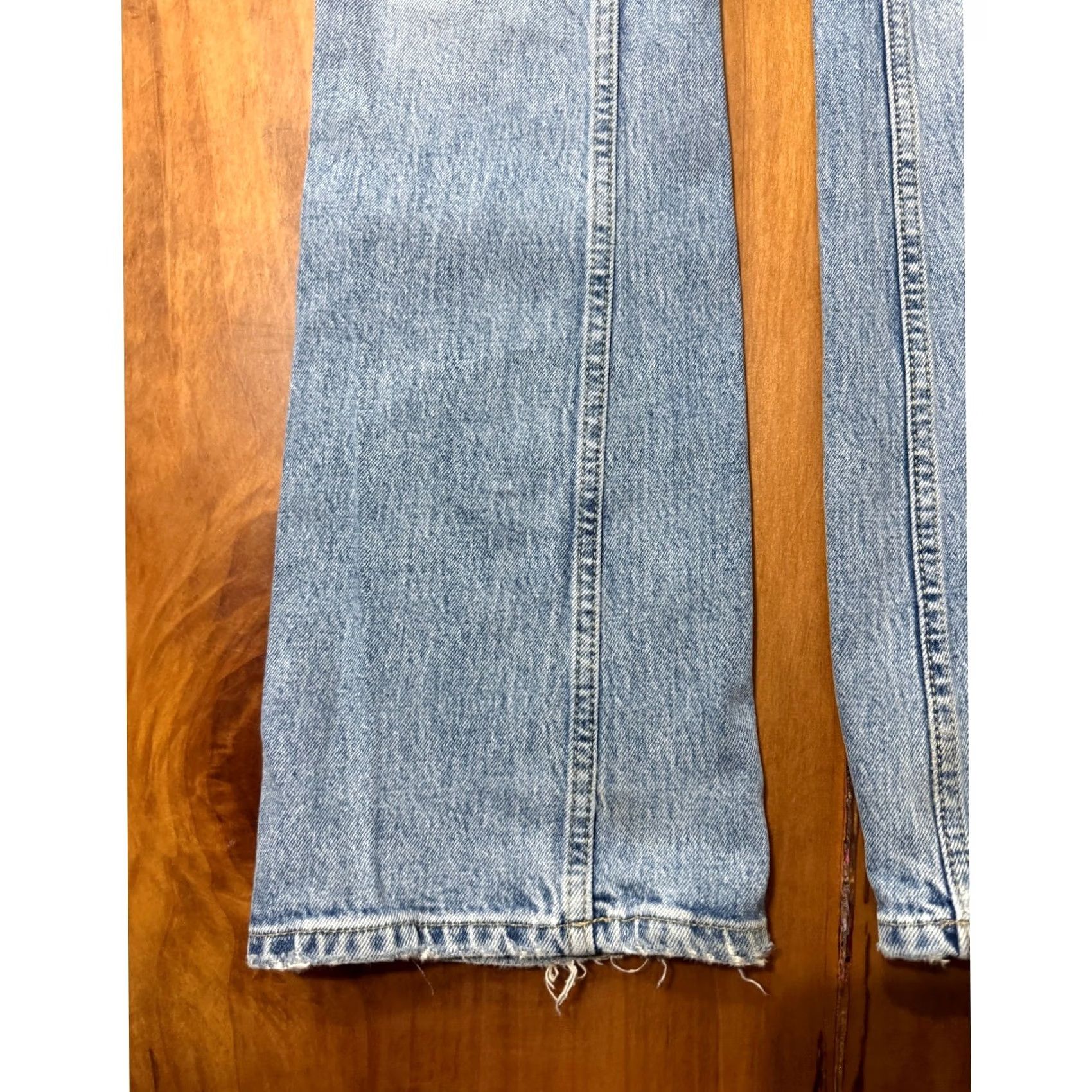 Rails Rails Women's Jeans The Sunset High Rise Flare Slim Denim Cotton 27 Blue 90s Size 27" / US 4 / IT 40 - 4 Thumbnail