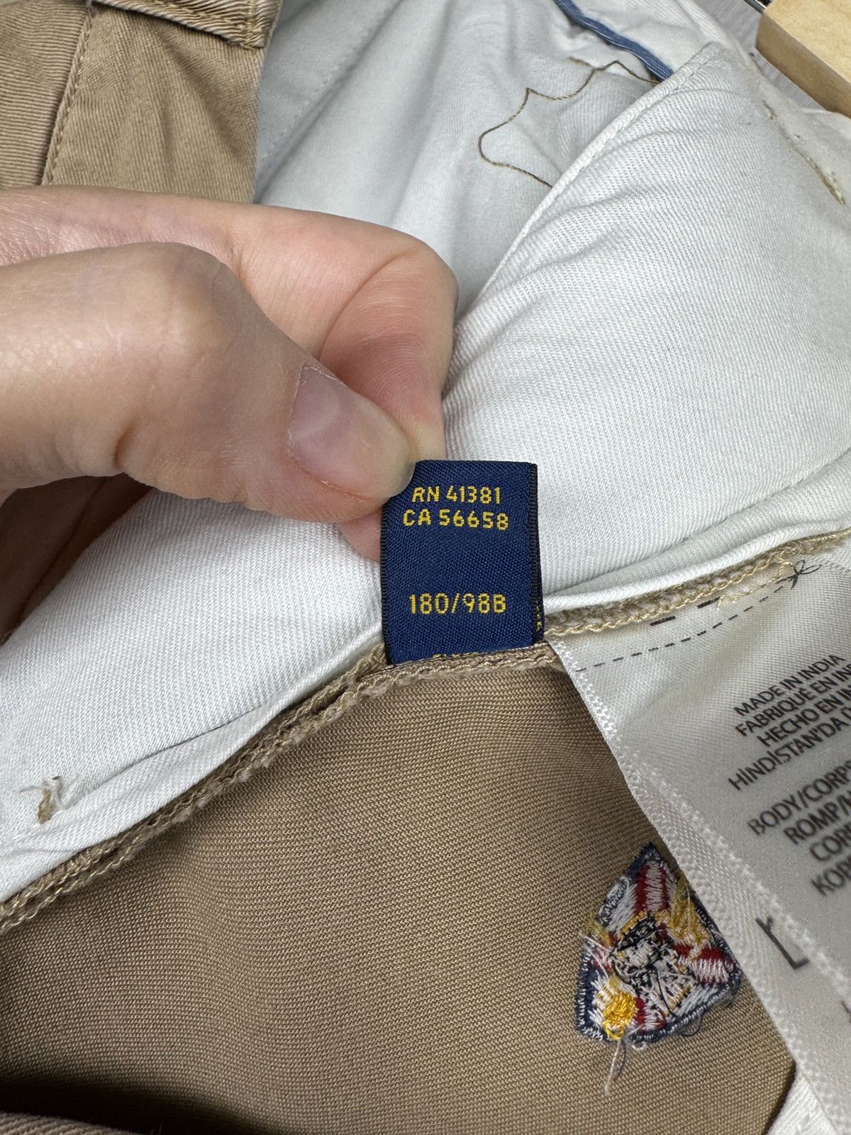 Polo Ralph Lauren Polo Ralph Lauren Classic Straight Fit Twill All Over Flags Size US 38 / EU 54 - 11 Thumbnail