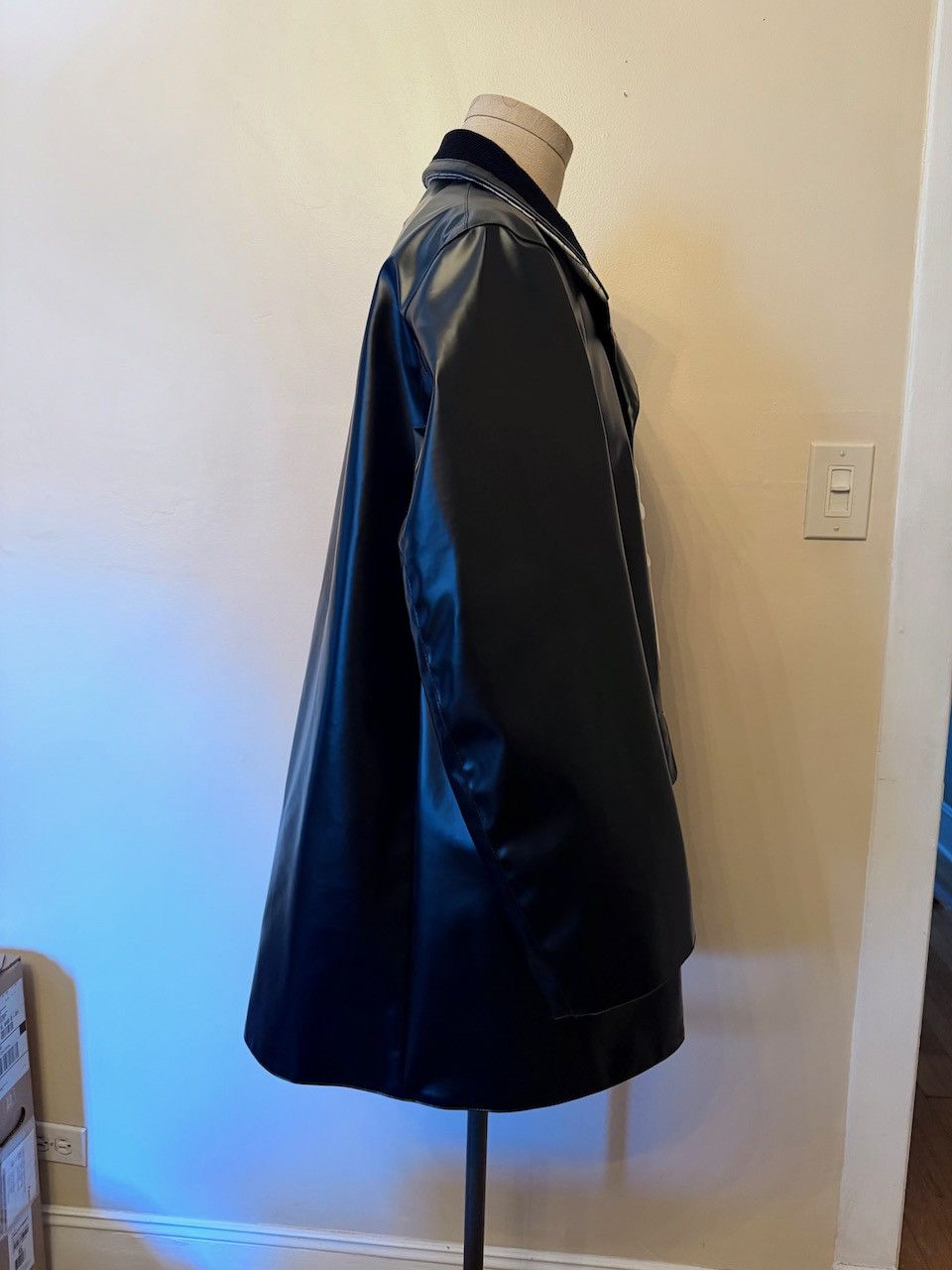 Maison Margiela NWT $2,345 Maison Margiela Men's Size 48 Poly-Coated Jacket Size US M / EU 48-50 / 2 - 4 Thumbnail