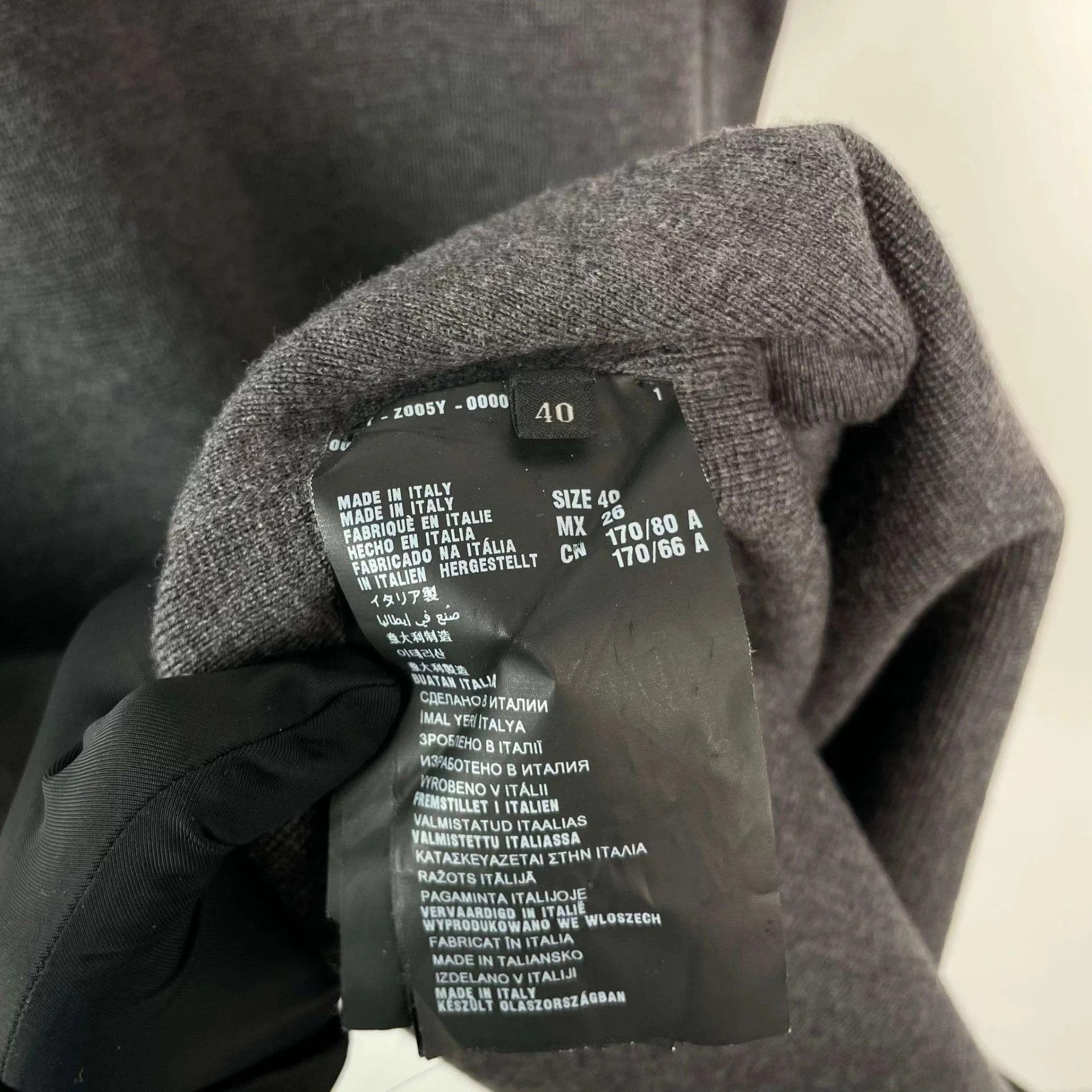 Prada Prada Wool Dress Gray EU40 Size M / US 6-8 / IT 42-44 - 4 Thumbnail