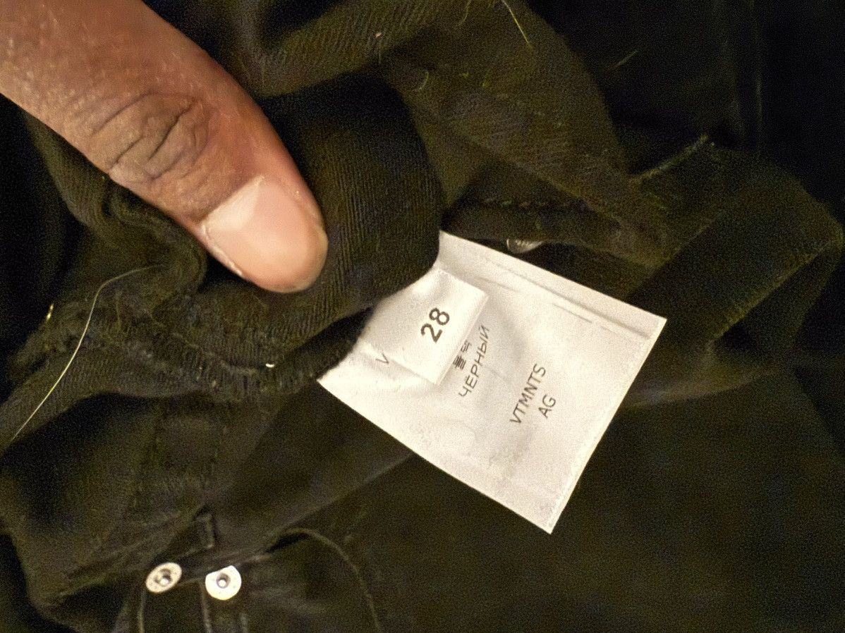 Vetements VTMNTS Relaxed Fit Jeans Size US 28 / EU 44 - 4 Thumbnail