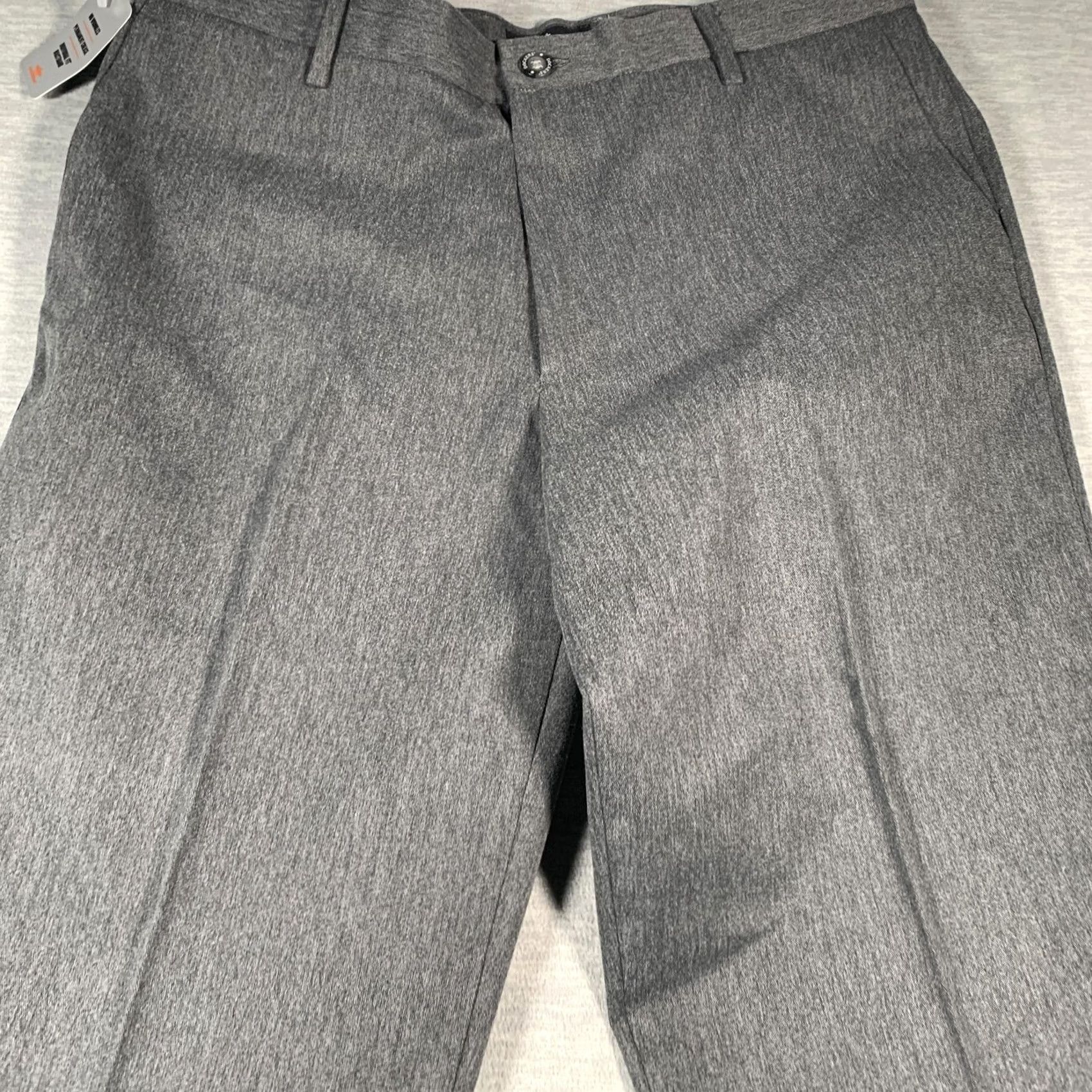 Dockers Dockers Pants Mens 36x32 Gray Signature Khaki Straight Fit Flat Front Chino Size US 36 / EU 52 - 4 Thumbnail