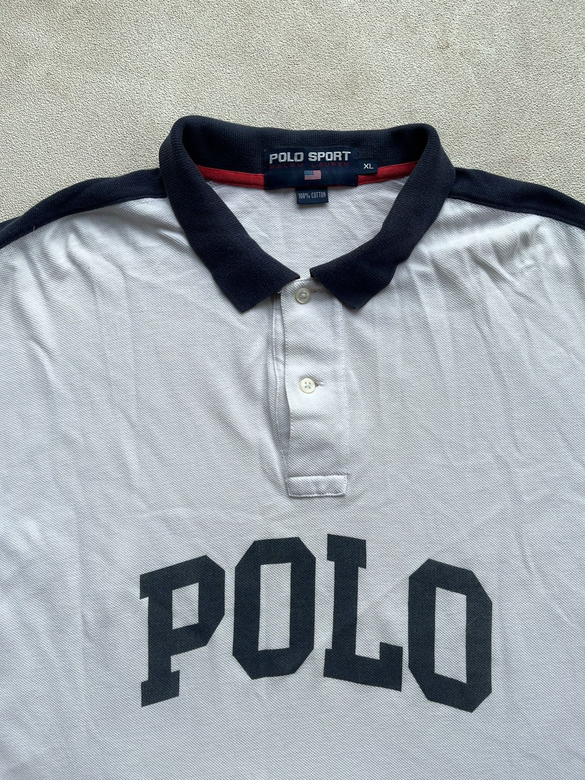 Polo Ralph Lauren 90's Vintage Polo Sport Ralph Lauren Size US XL / EU 56 / 4 - 2 Thumbnail