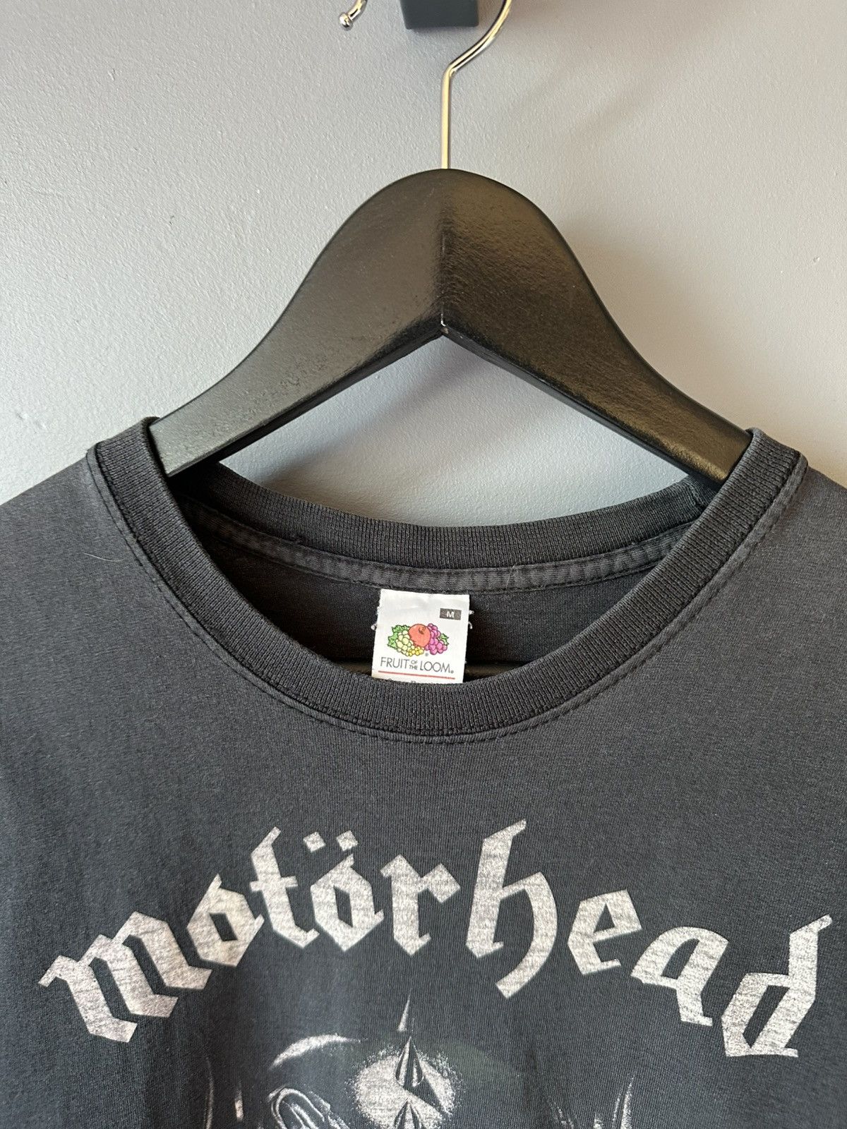 Vintage 2004 Motorhead Deutschland Germany black faded t shirt tee Size US S / EU 44-46 / 1 - 6 Thumbnail