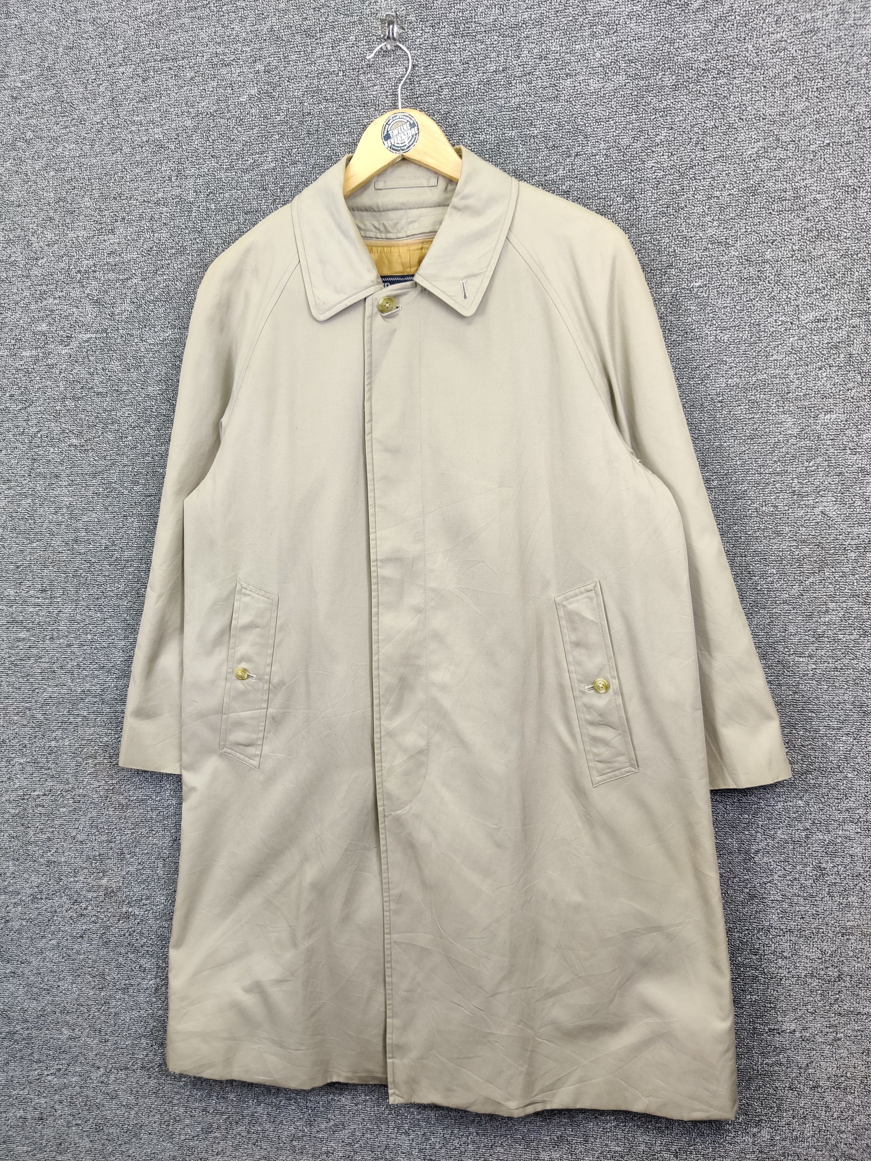 Burberry Burberry Nova Check Trench Coat Jacket Size US L / EU 52-54 / 3 - 2 Thumbnail