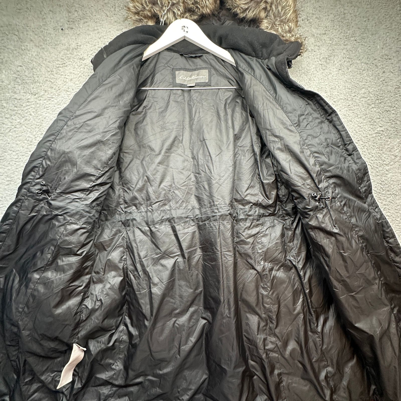 Eddie Bauer Eddie Bauer Lodge Down Parka Fur Trim Jacket Womens Large Size L / US 10 / IT 46 - 13 Thumbnail