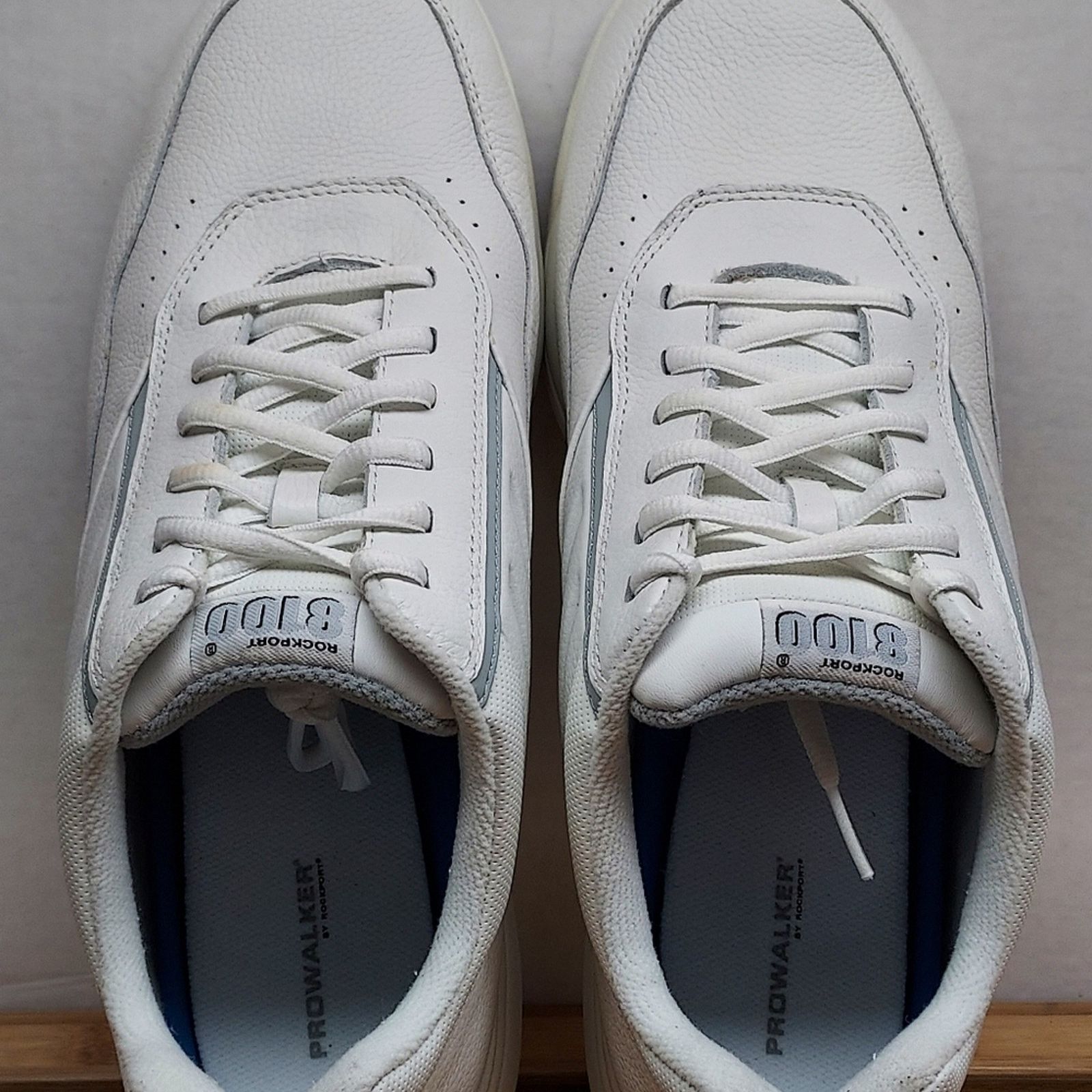 Rockport Rockport Mens | White | Leather 8100 Prowalker Shoes Size 11 Size US 11 / EU 44 - 8 Thumbnail