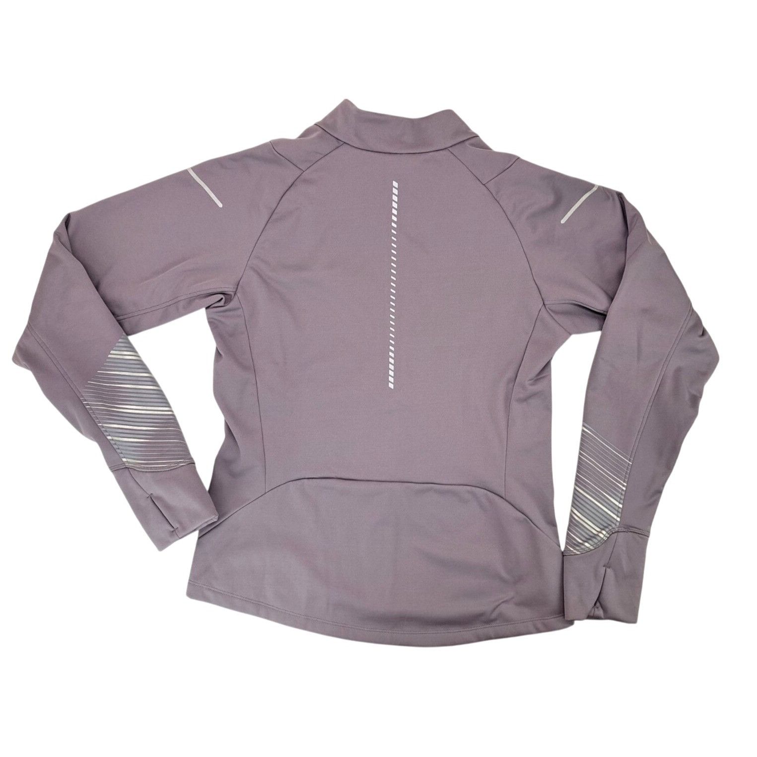 Asics Asics Lite Show 2 Jacket Purple Reflective Thumbhole Running Size M / US 6-8 / IT 42-44 - 2 Thumbnail