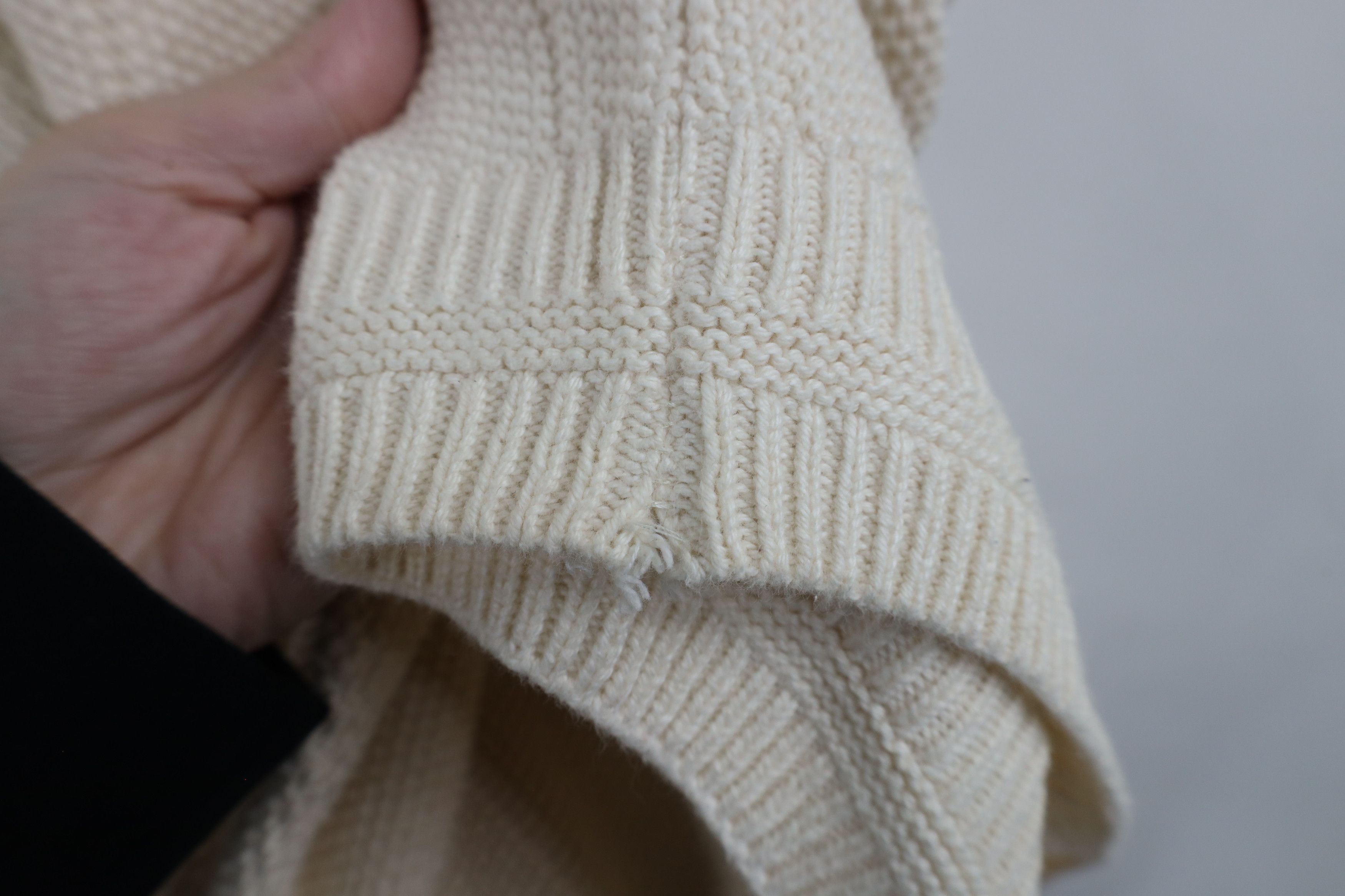 Vintage Vintage 90s Streetwear Cotton Knit Crewneck Sweater USA Size US L / EU 52-54 / 3 - 7 Thumbnail