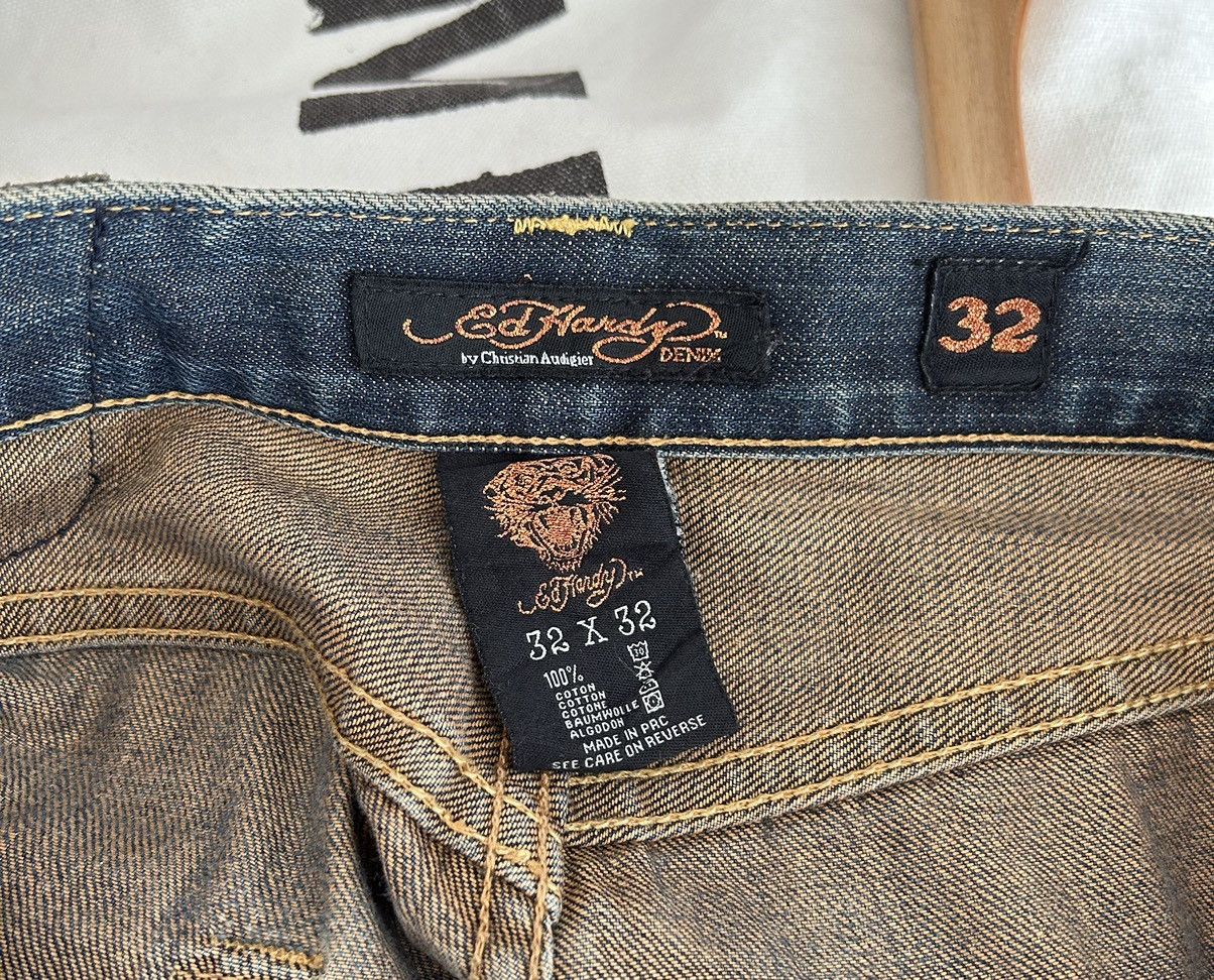 Ed Hardy Ed Hardy Big Spellout Denim Size US 34 / EU 50 - 17 Thumbnail