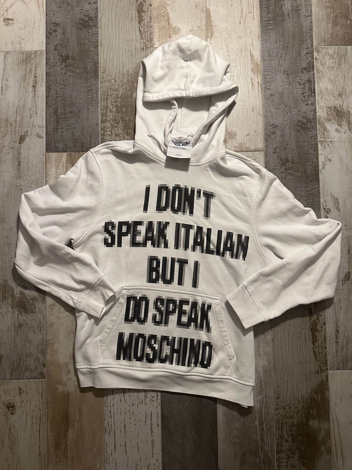 Moschino Moschino Couture Hoodie Size US L / EU 52-54 / 3 - 1 Thumbnail
