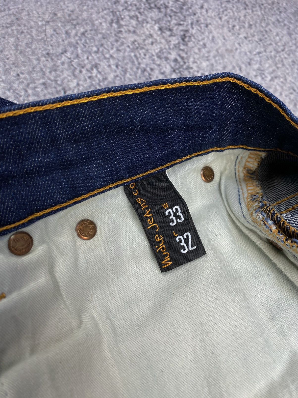 Nudie Jeans Nudie Thin Finn Organic Custom Jeans Size US 33 - 24 Thumbnail