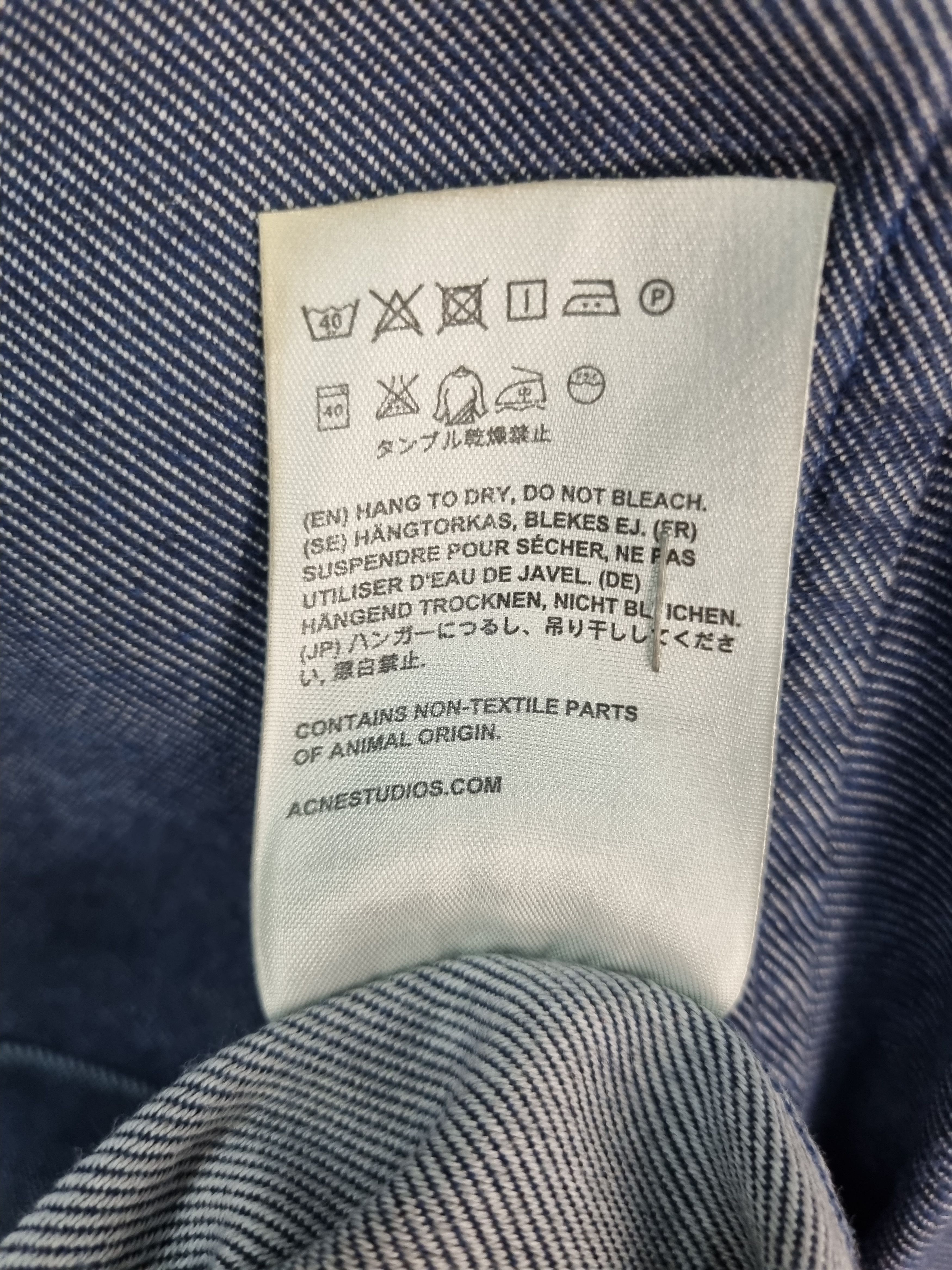 Acne Studios Acne Studios Isherwood Flan AW 13 Classic FitFaded Shirt Size US M / EU 48-50 / 2 - 10 Thumbnail