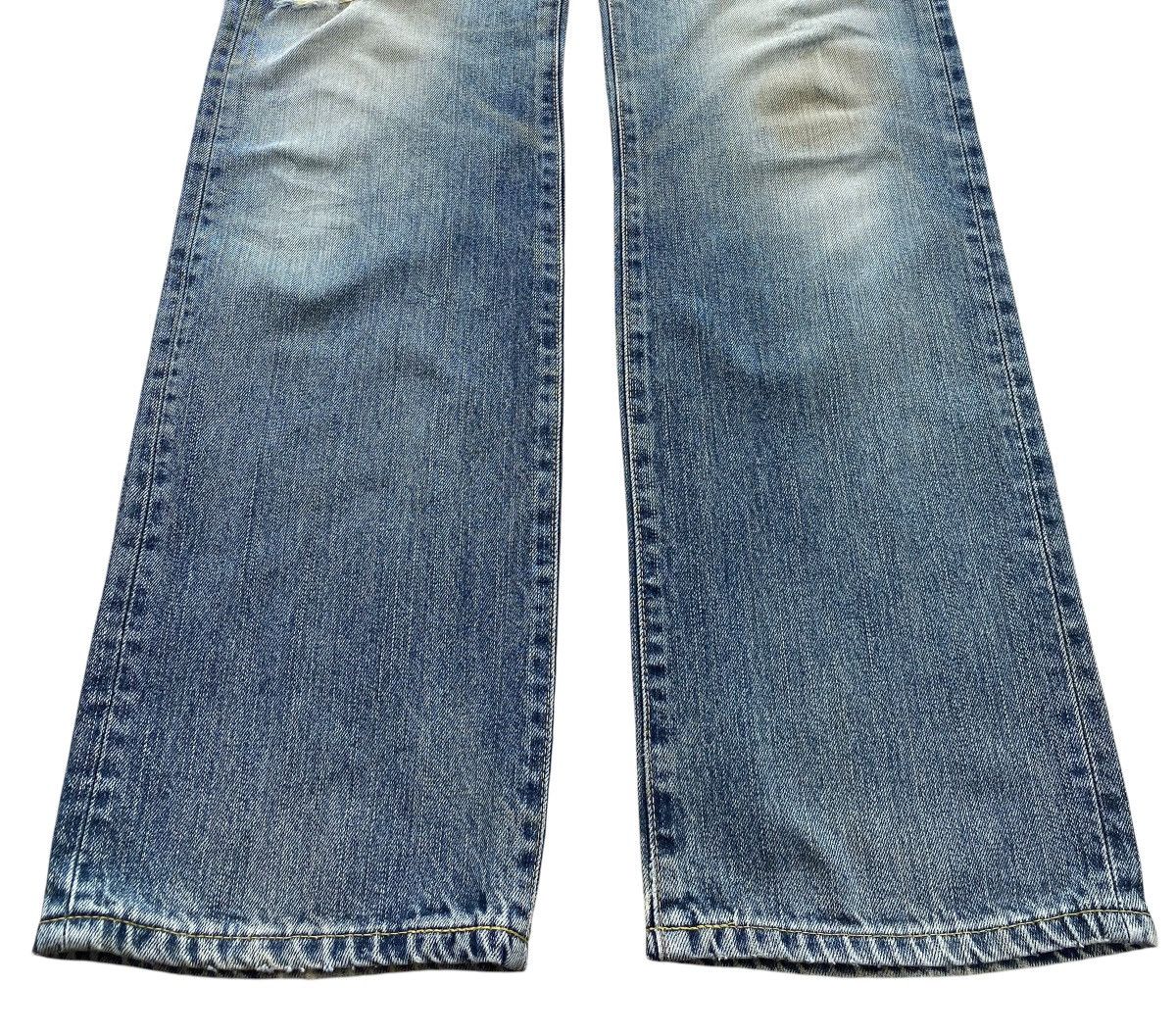 Edwin Edwin Faded Wash Whiskered Straight Leg Style Jeans Size US 30 / EU 46 - 5 Thumbnail