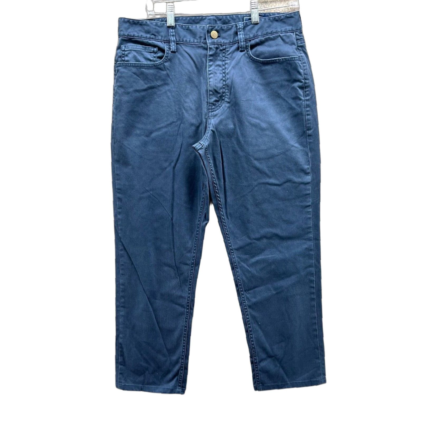 Vineyard Vines Vineyard Vines Pants 32x30 Blue Chino Flat Front Trouser Island 5 Five Canvas Mens Size US 32 / EU 48 - 1 Thumbnail