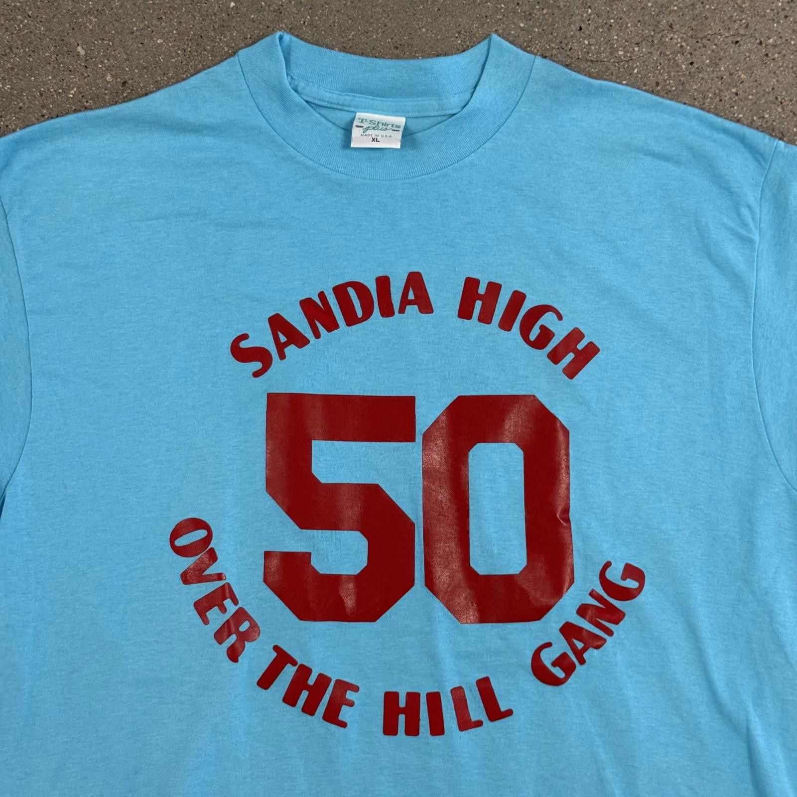 Designer Vtg Single Stitch Sandia High T-Shirt Plus Made in USA XL Size US XL / EU 56 / 4 - 2 Thumbnail