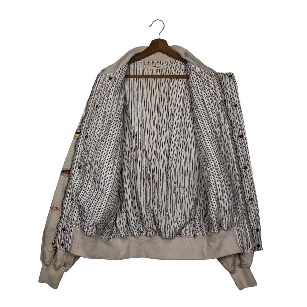 Japanese Brand 📌Vintage Bomber Jacket Karl Helmut Patches Issey Miyake Size US L / EU 52-54 / 3 - 15 Thumbnail