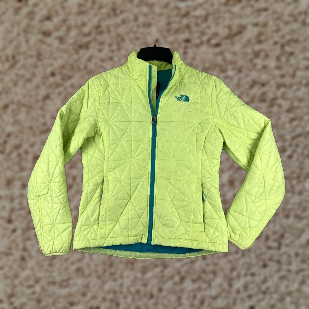 The North Face The North Face Jacket Womens Small Green Quilted Pockets Insulated Warm Cozy Size S / US 4 / IT 40 - 1 Thumbnail